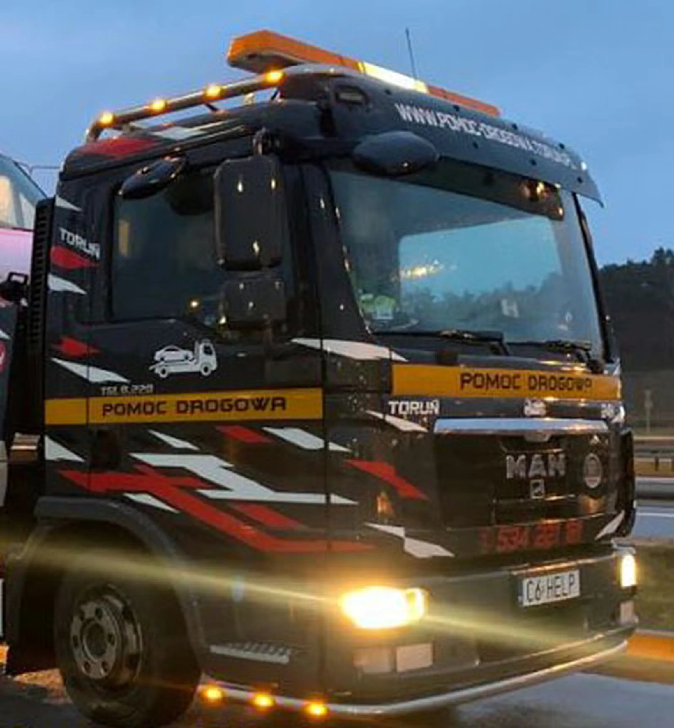 Fajny numer, blacha C6 HELP