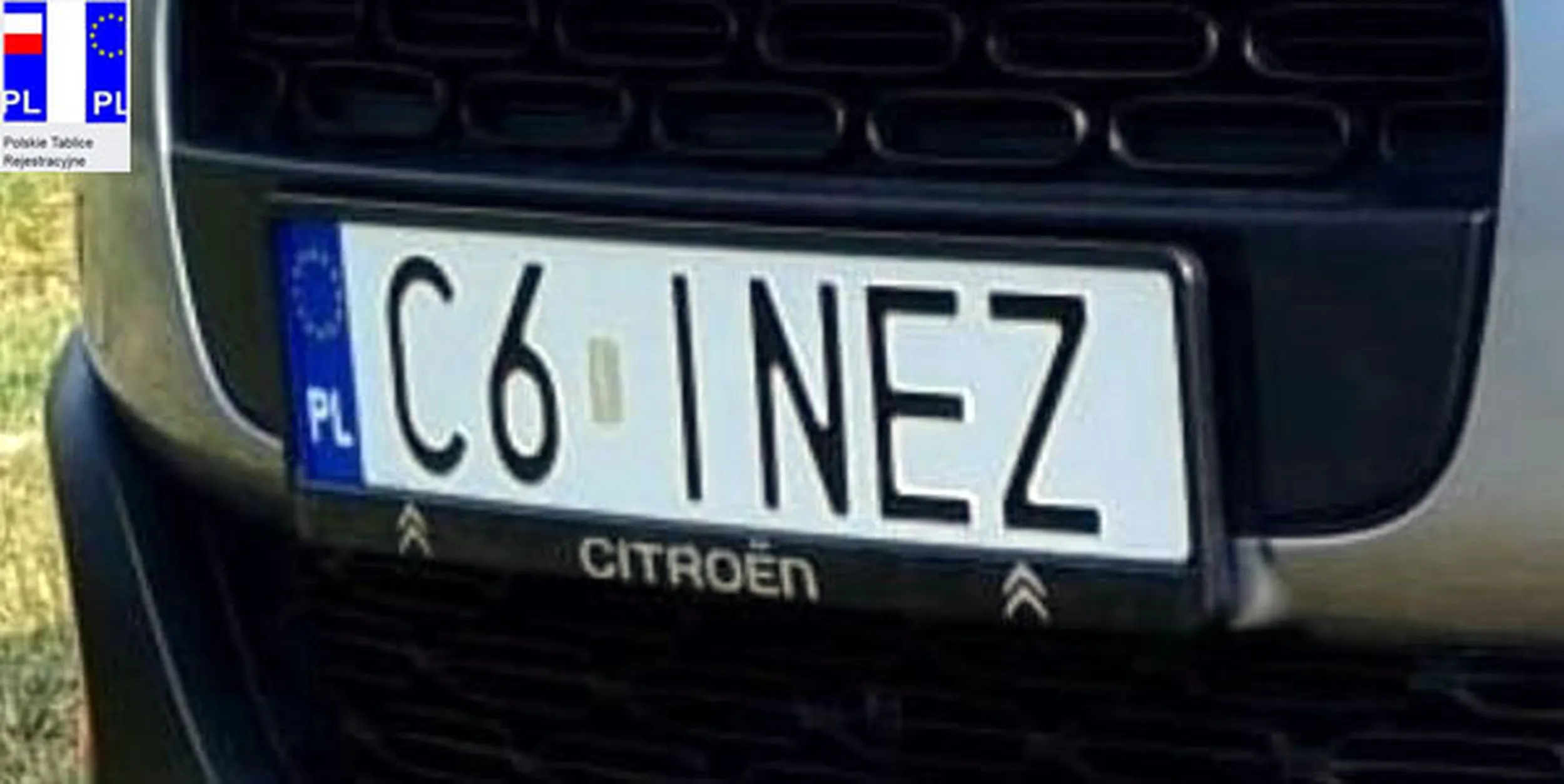 Fajny numer, blacha C6 INEZ