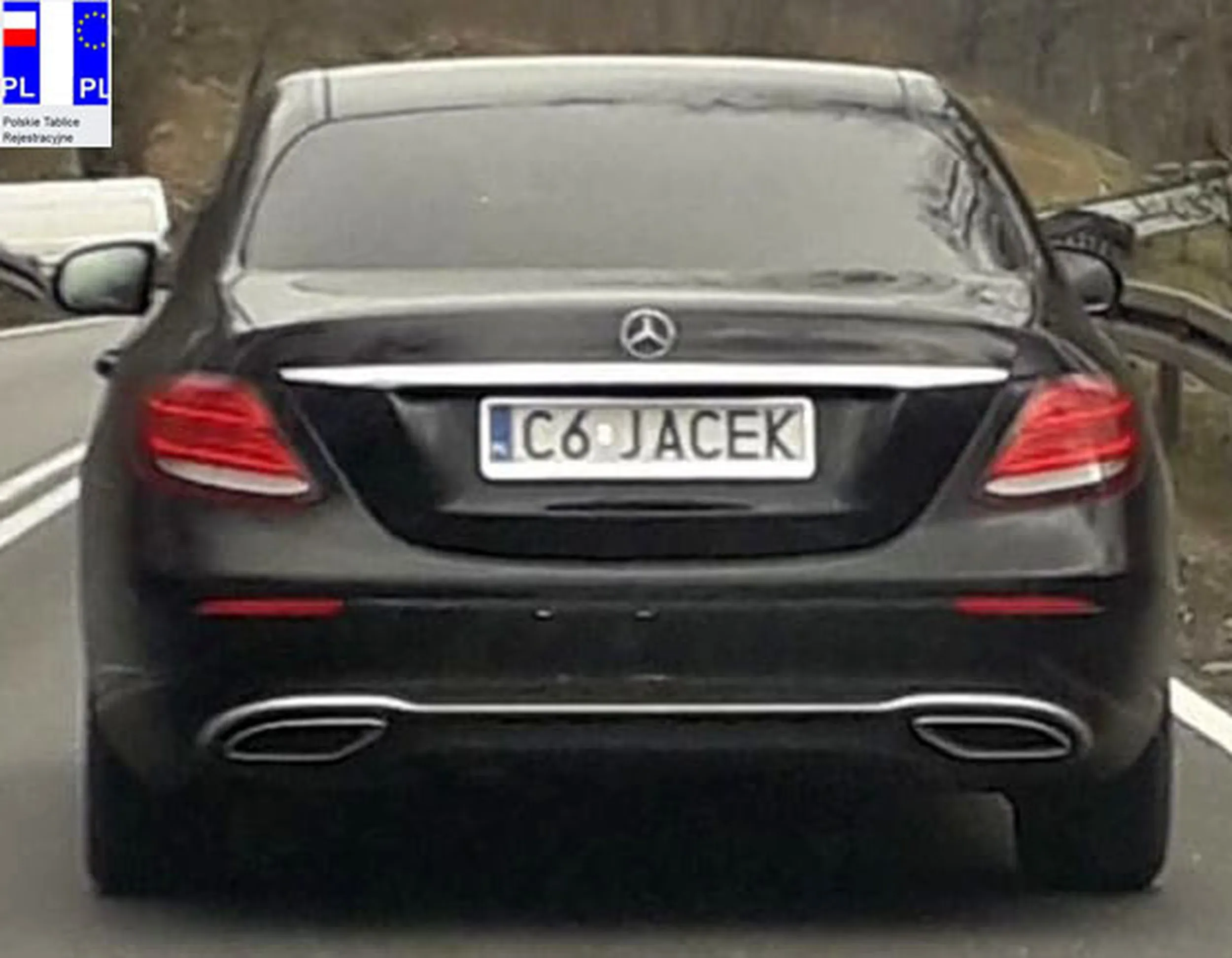 Fajny numer, blacha C6 JACEK