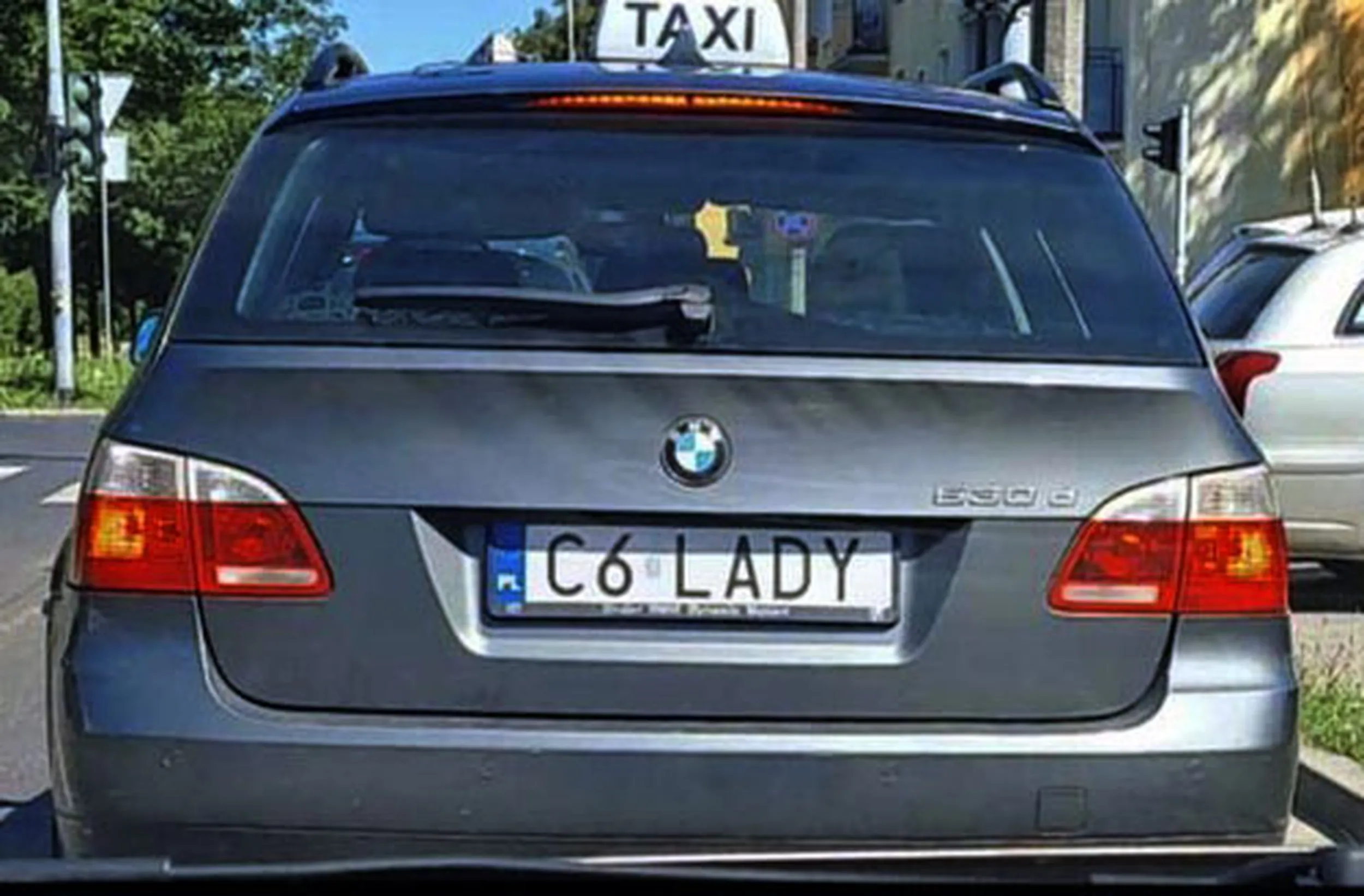 Fajny numer, blacha C6 LADY