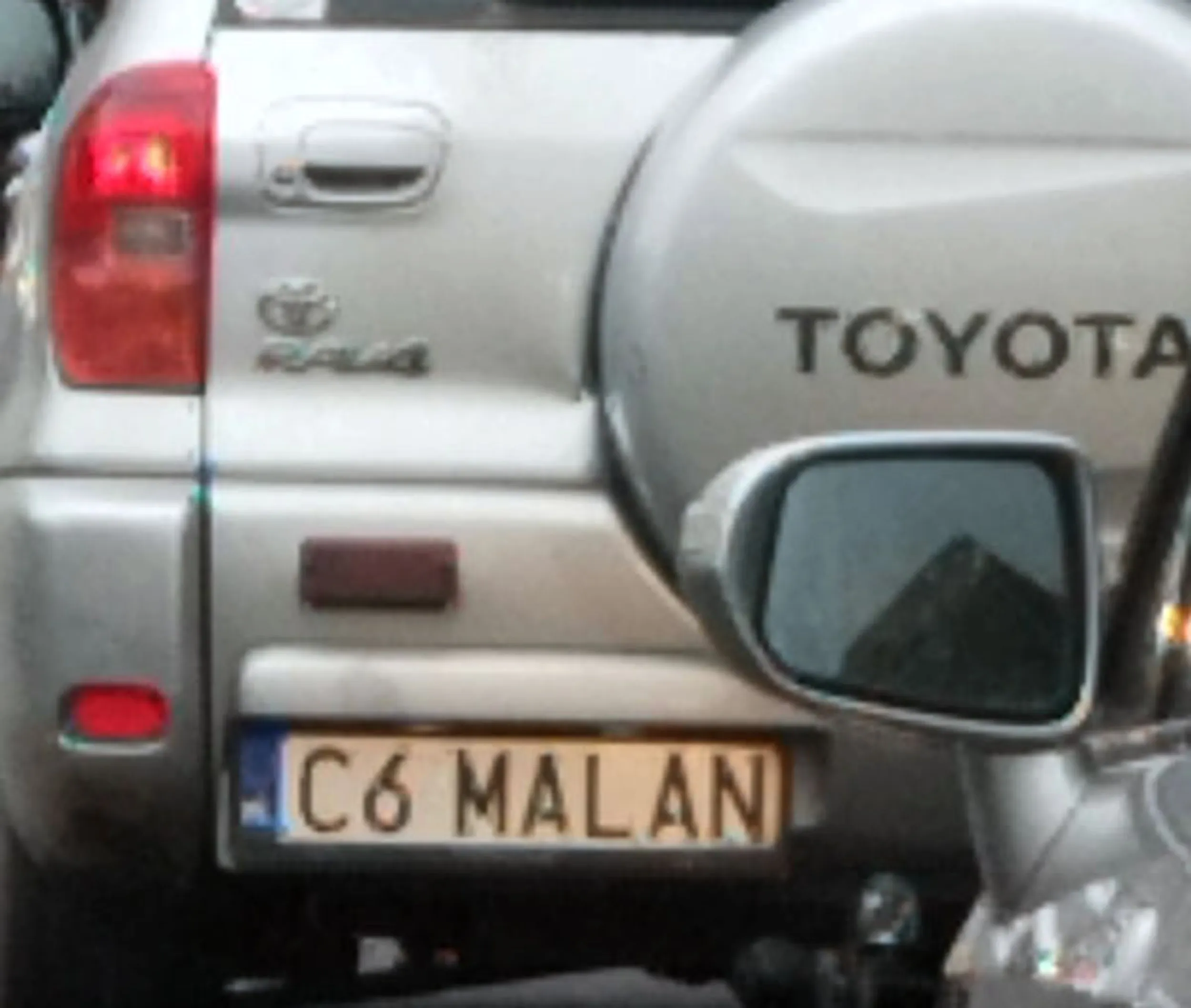 Fajny numer, blacha C6 MALAN