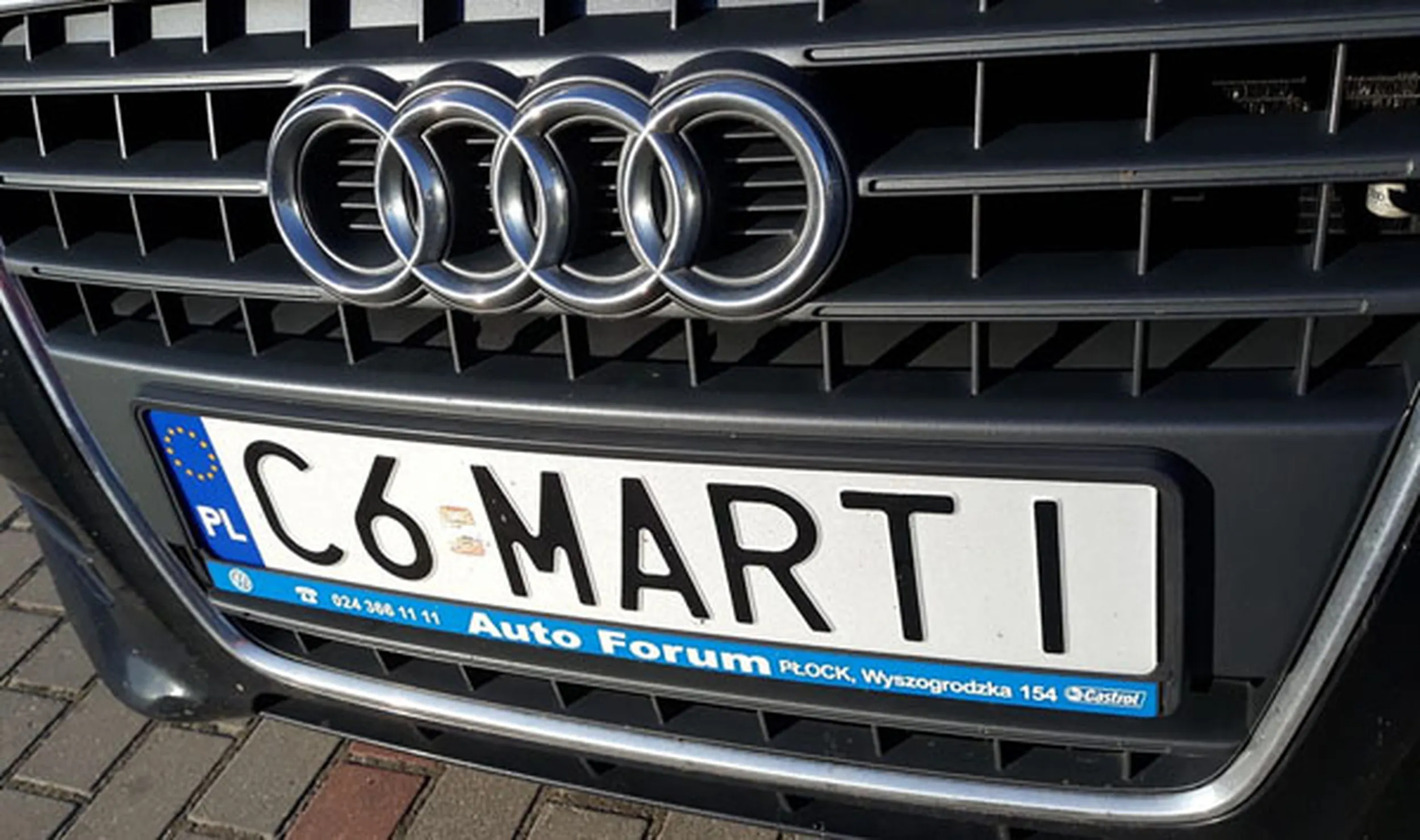 Fajny numer, blacha C6 MARTI