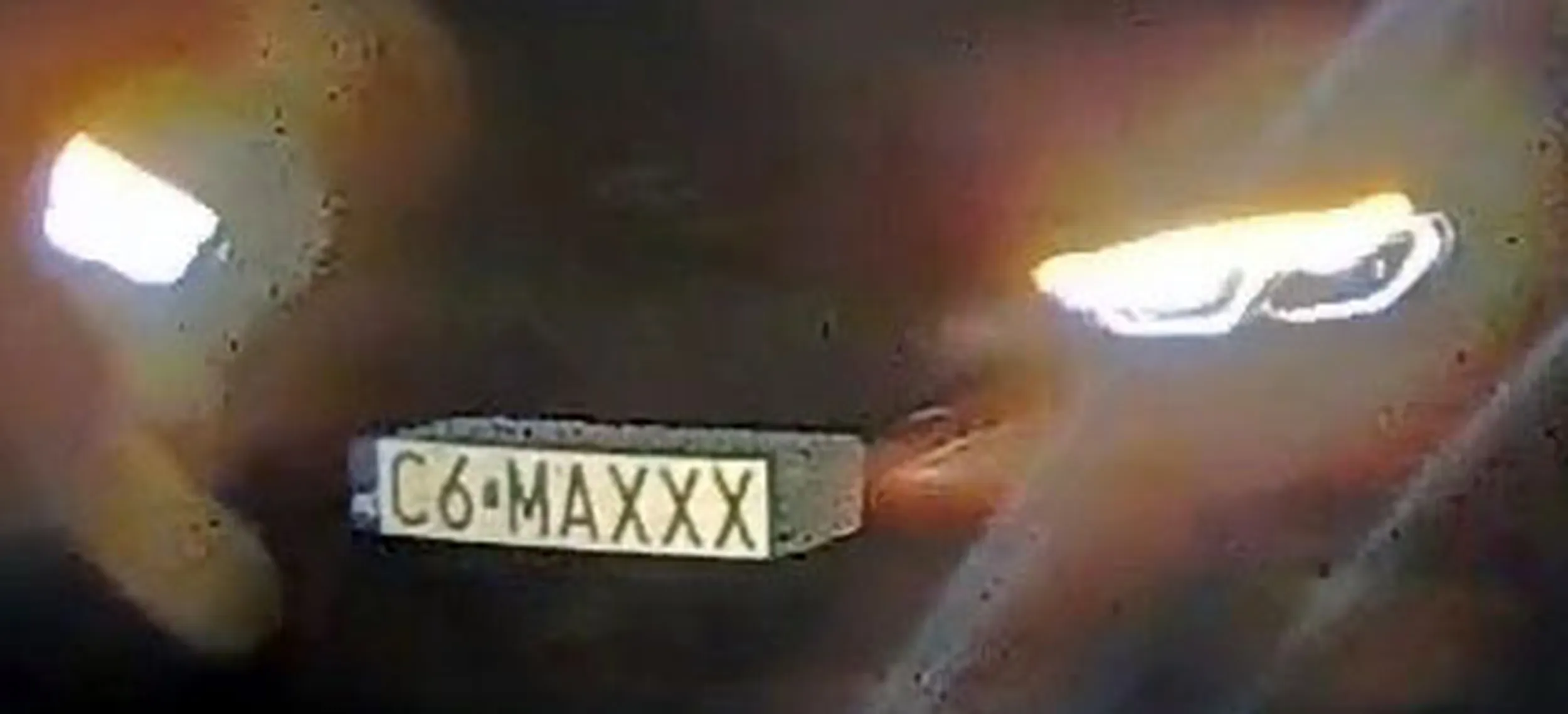 Fajny numer, blacha C6 MAXXX