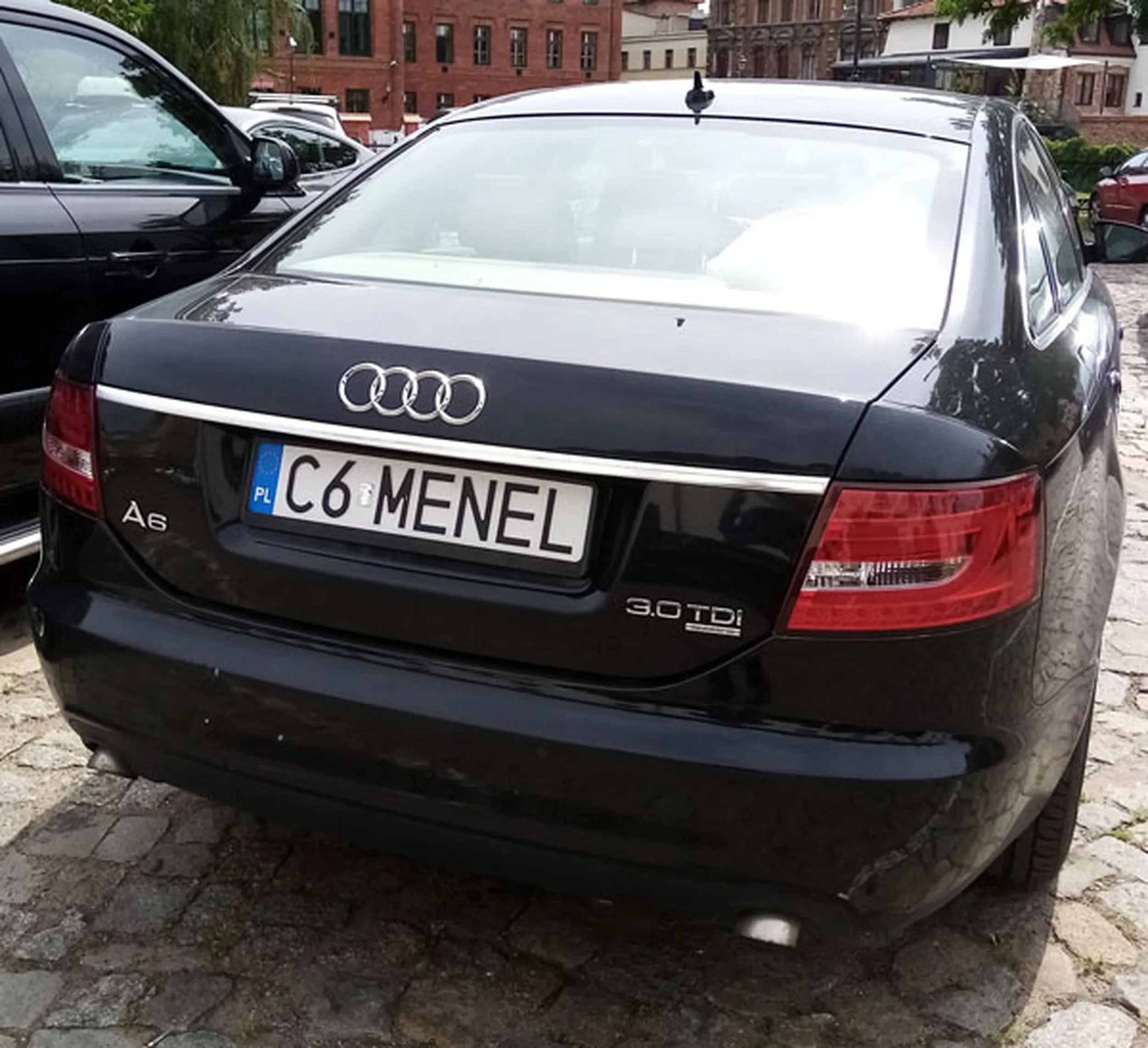 Fajny numer, blacha C6 MENEL