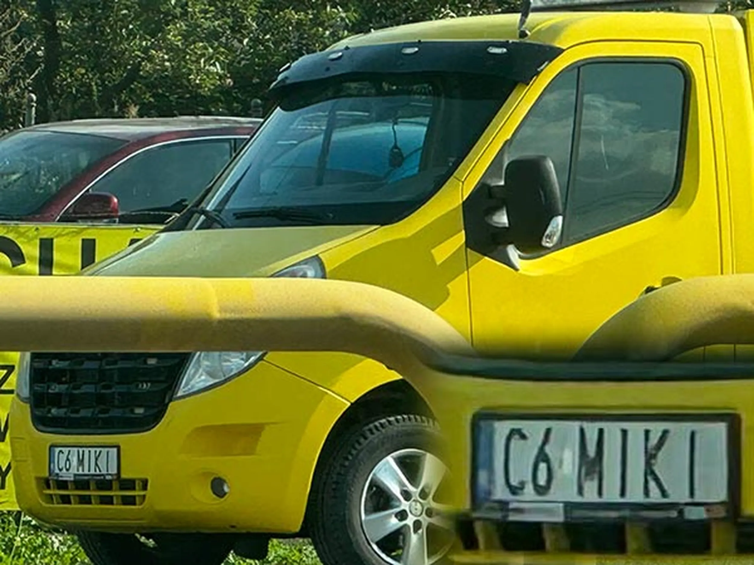 Fajny numer, blacha C6 MIKI