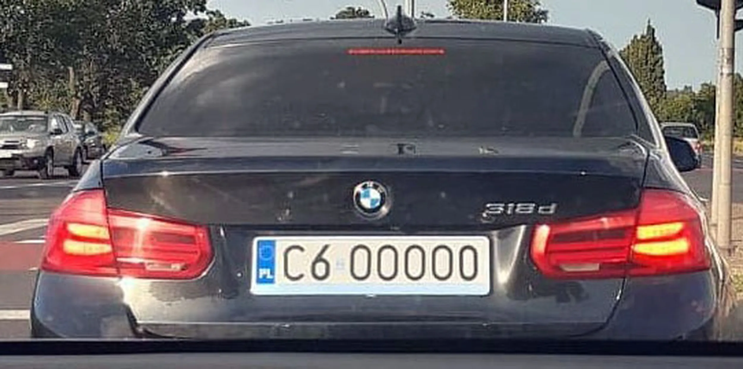 Fajny numer, blacha C6 OOOO0