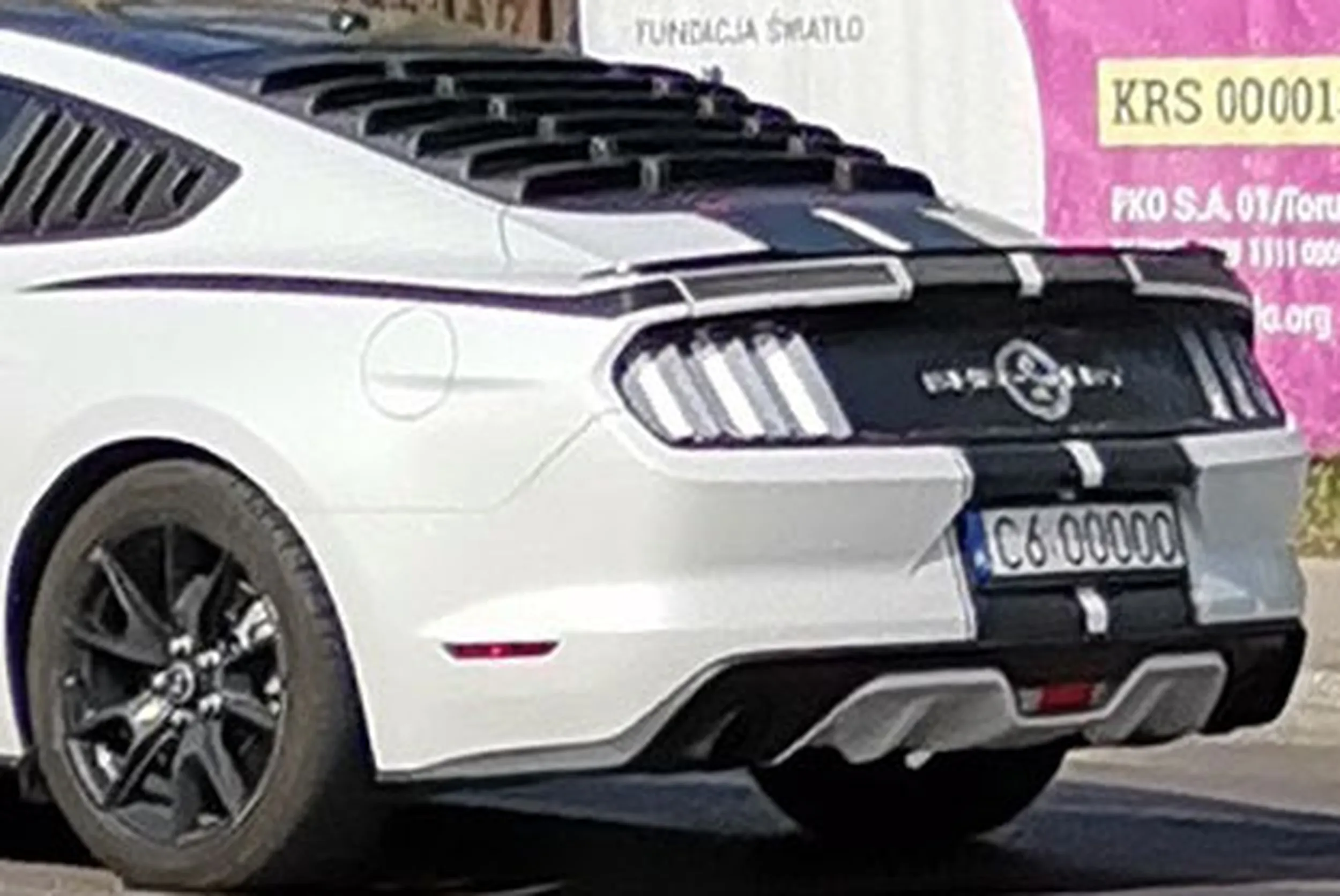 Fajny numer, blacha C6 OOOOO