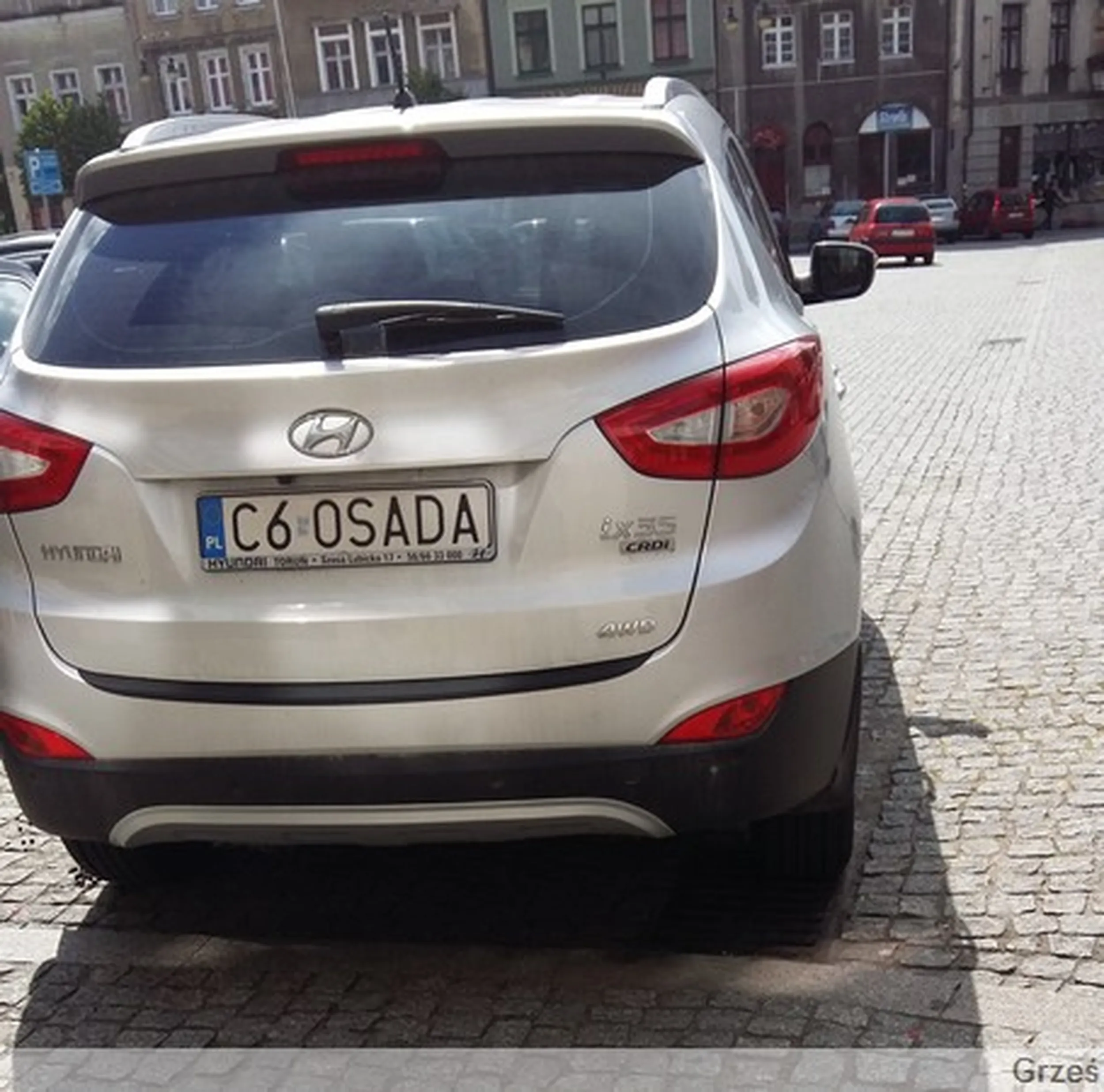 Fajny numer, blacha C6 OSADA