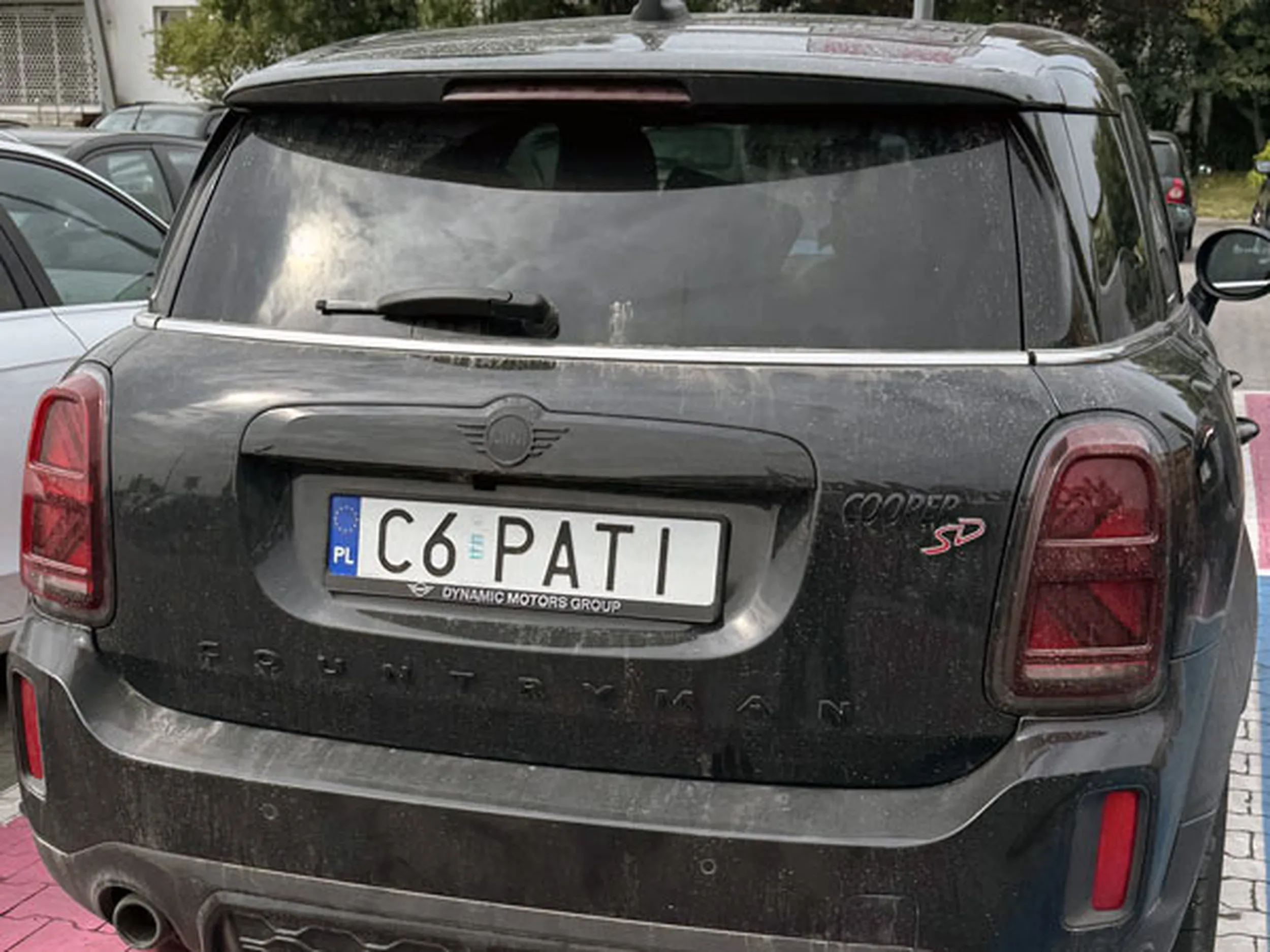 Fajny numer, blacha C6 PATI