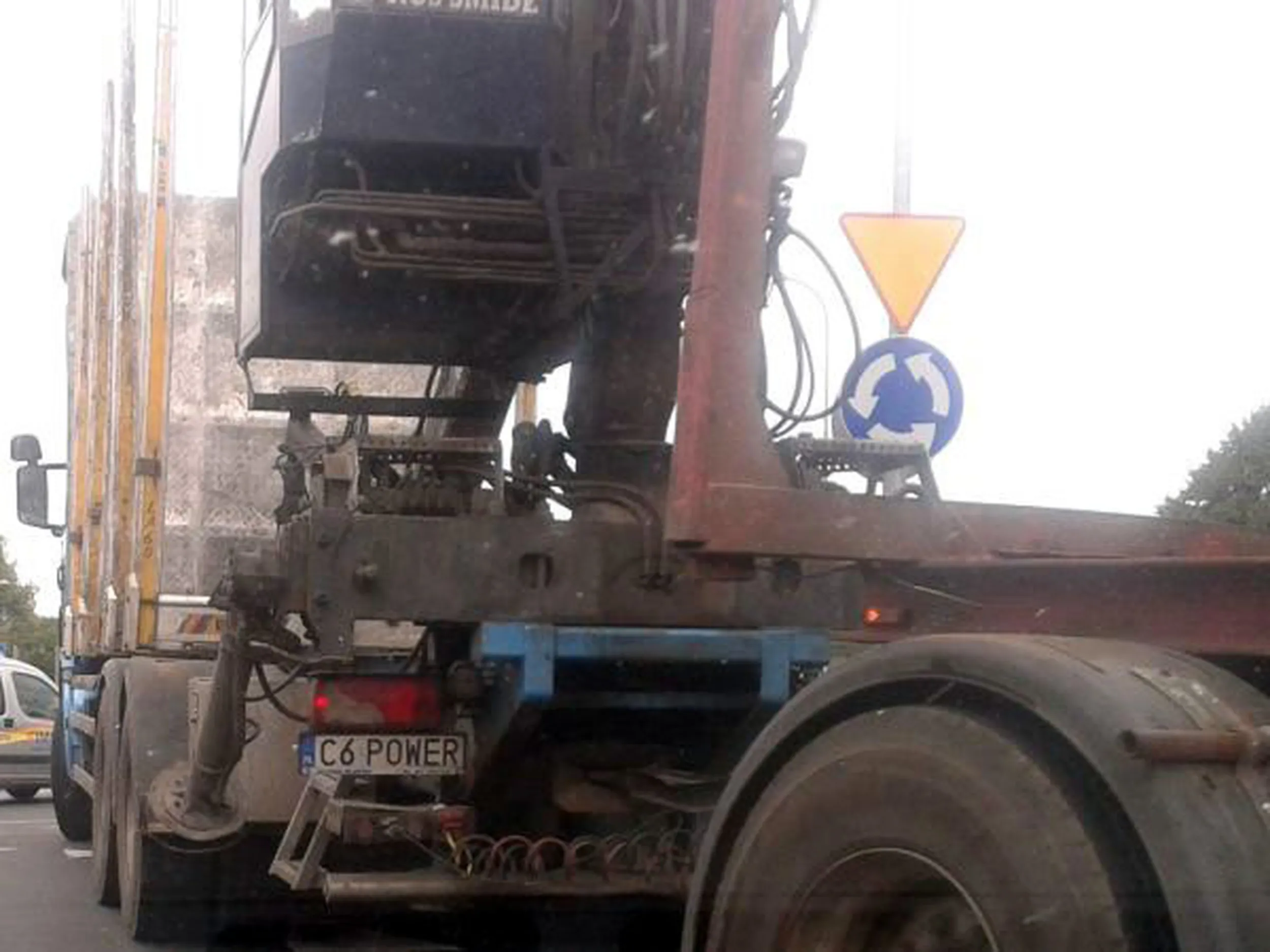 Fajny numer, blacha C6 POWER