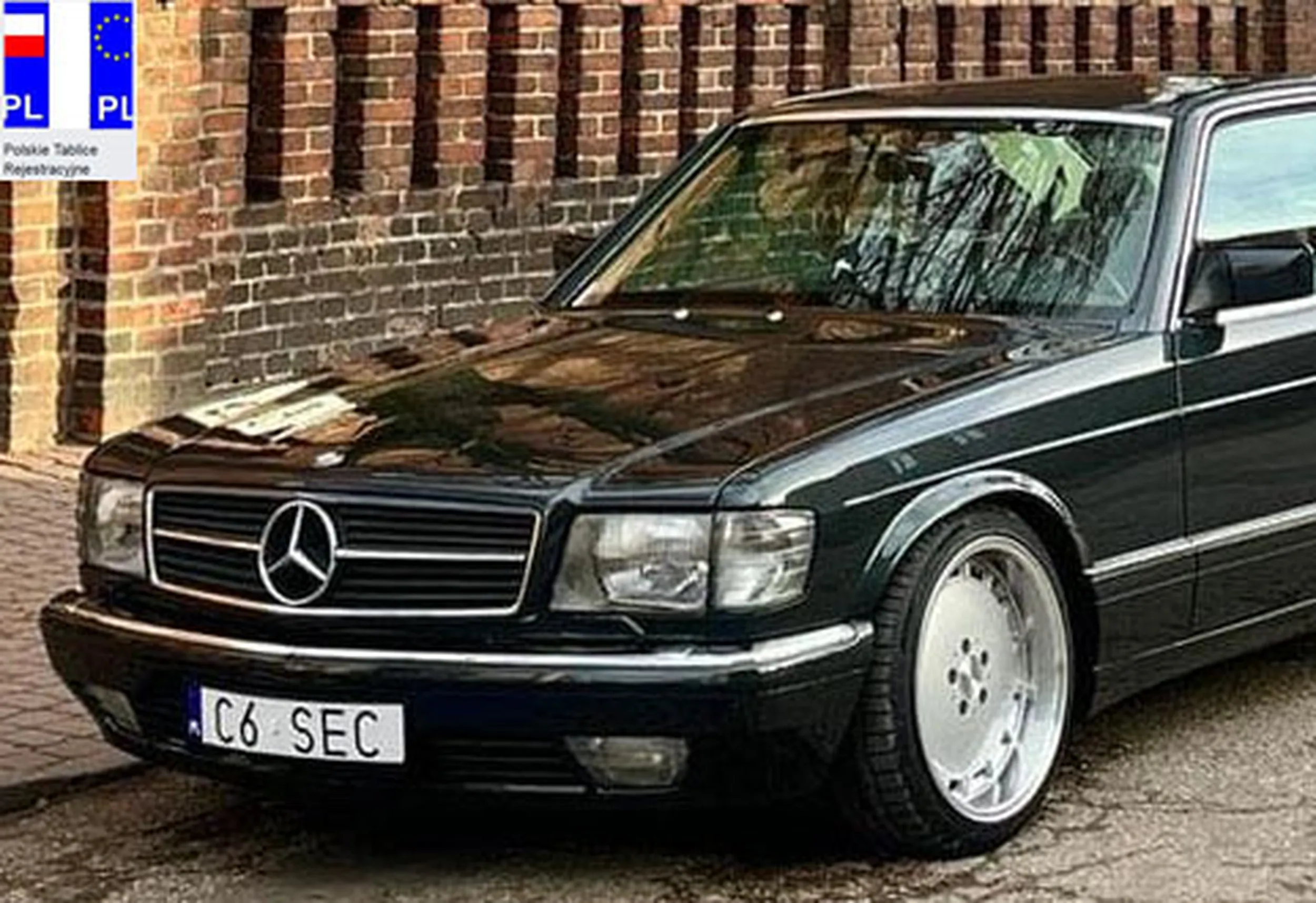Fajny numer, blacha C6 SEC