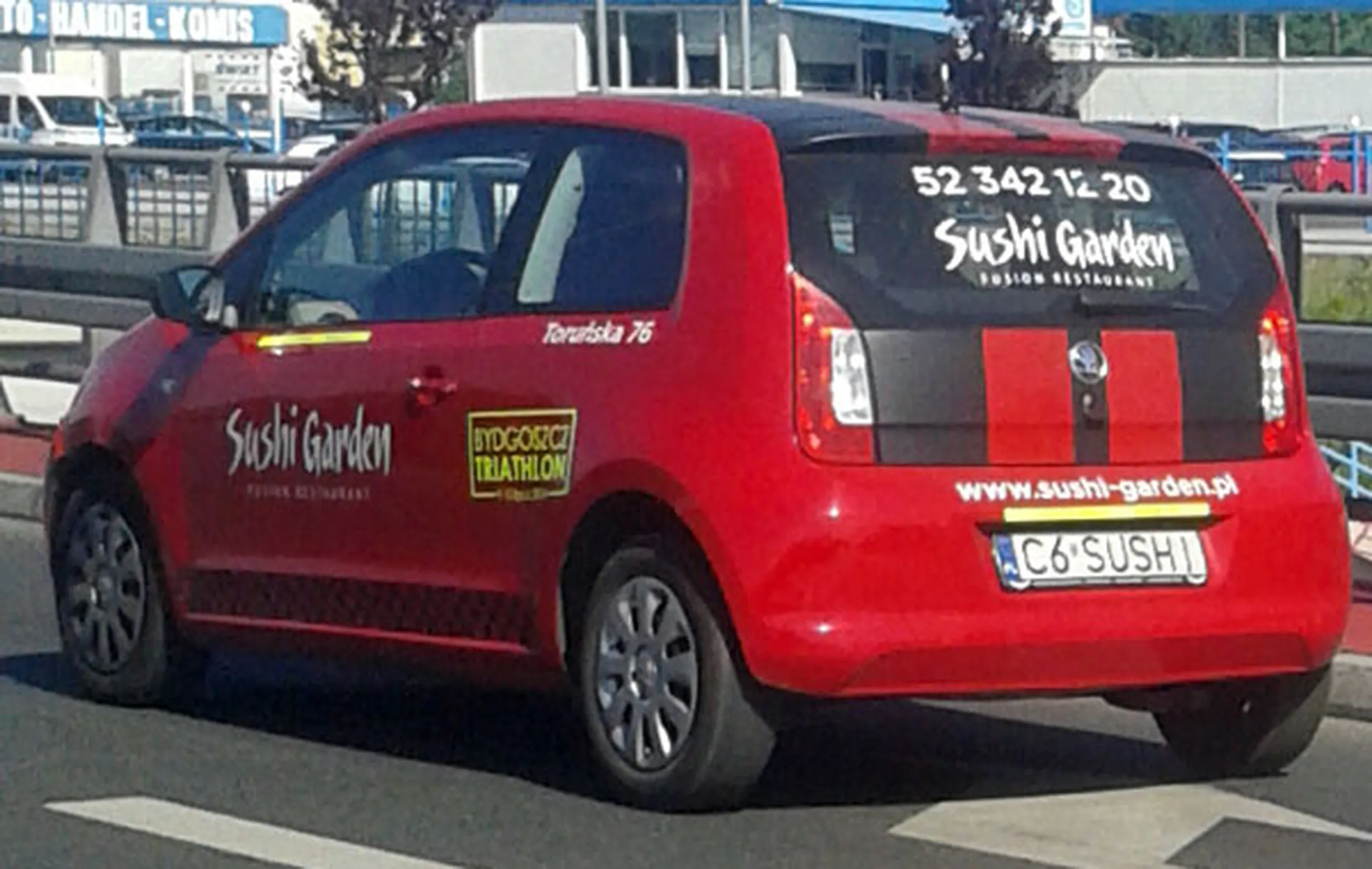 Fajny numer, blacha C6 SUSHI