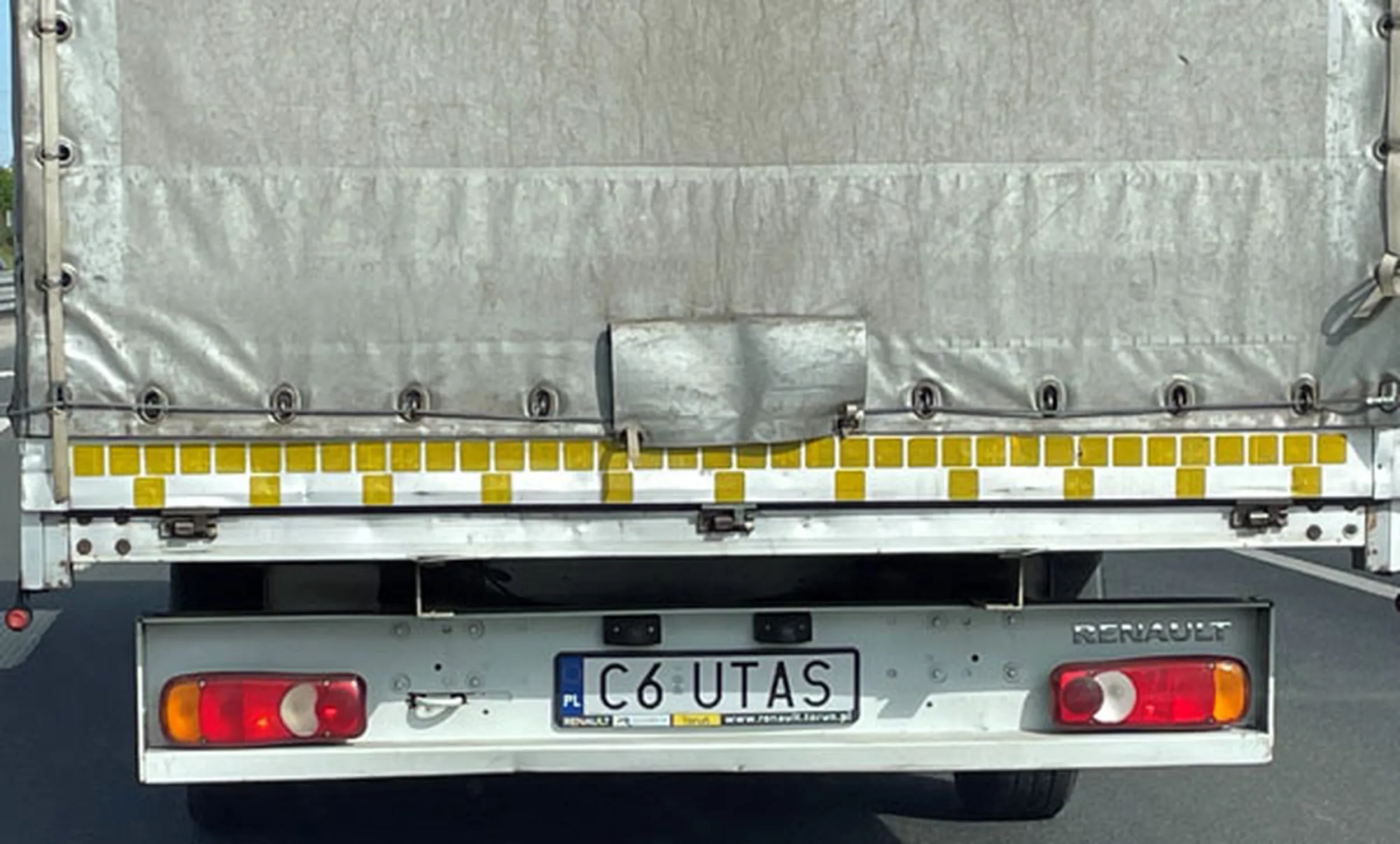 Fajny numer, blacha C6 UTAS