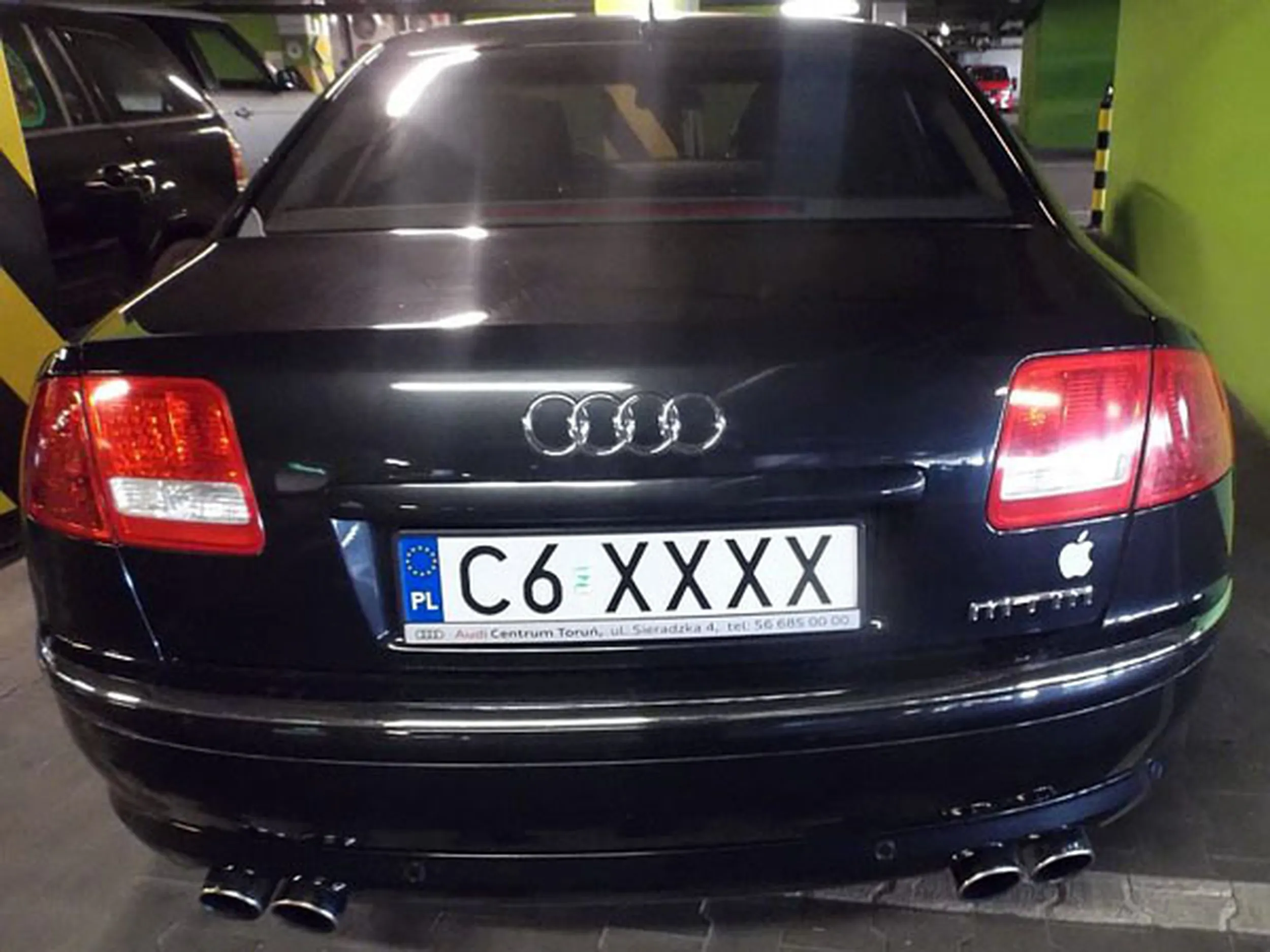 Fajny numer, blacha C6 XXXX