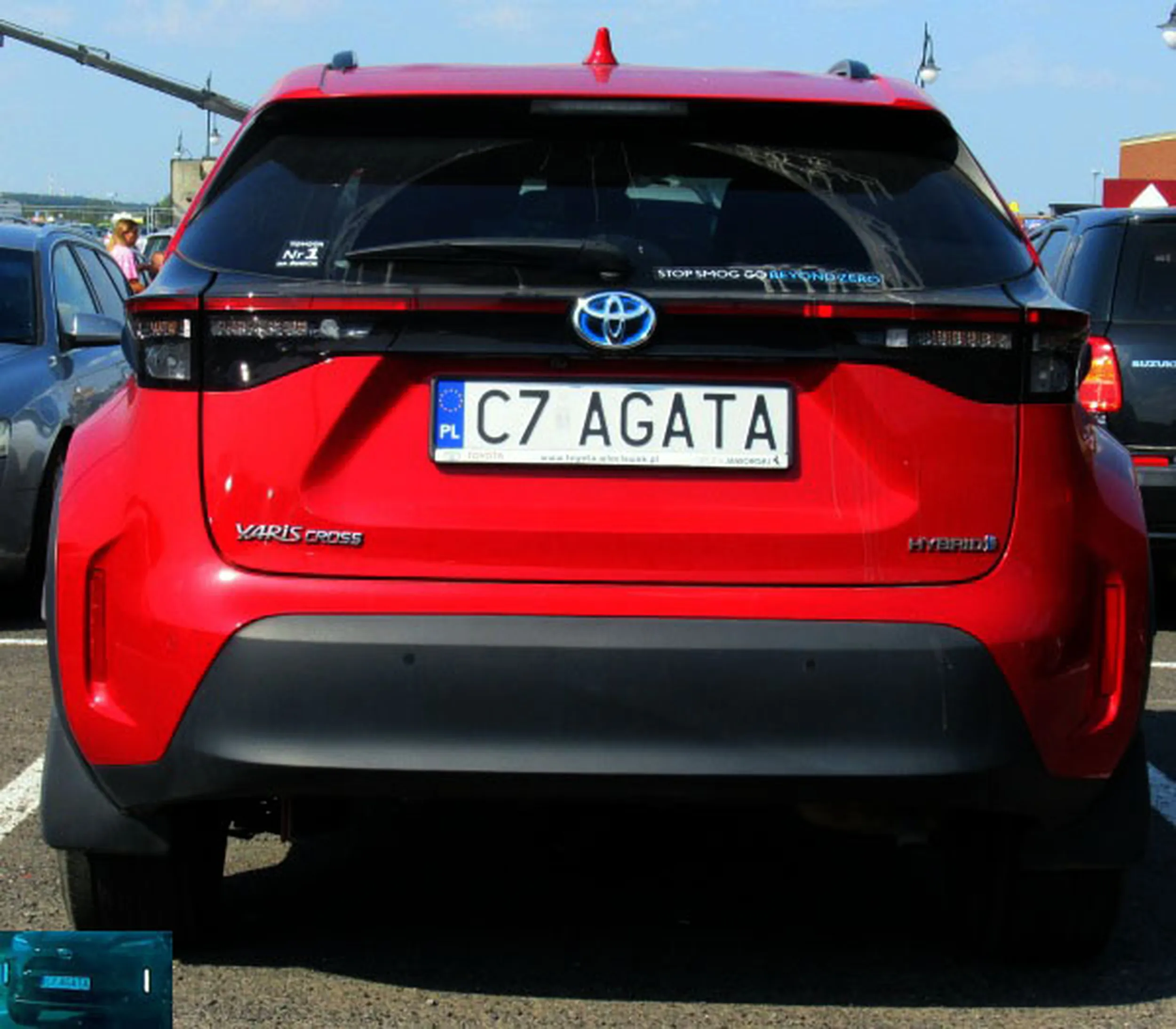 Fajny numer, blacha C7 AGATA