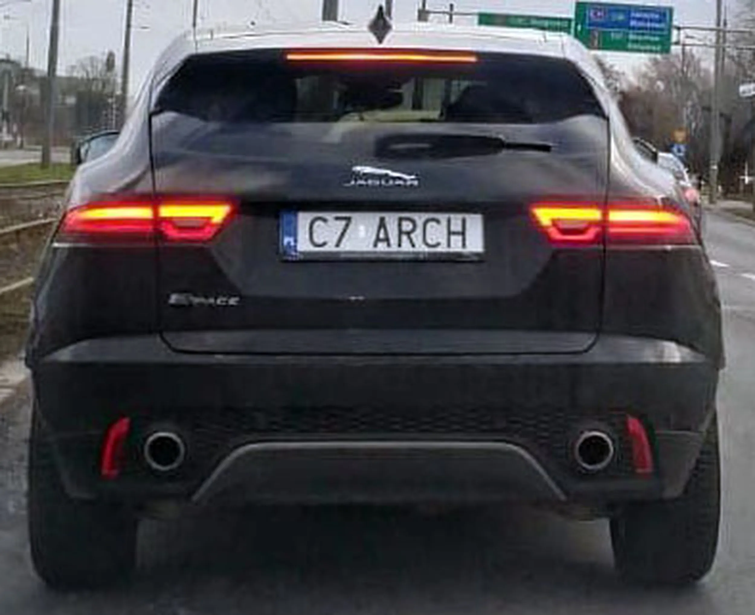 Fajny numer, blacha C7 ARCH