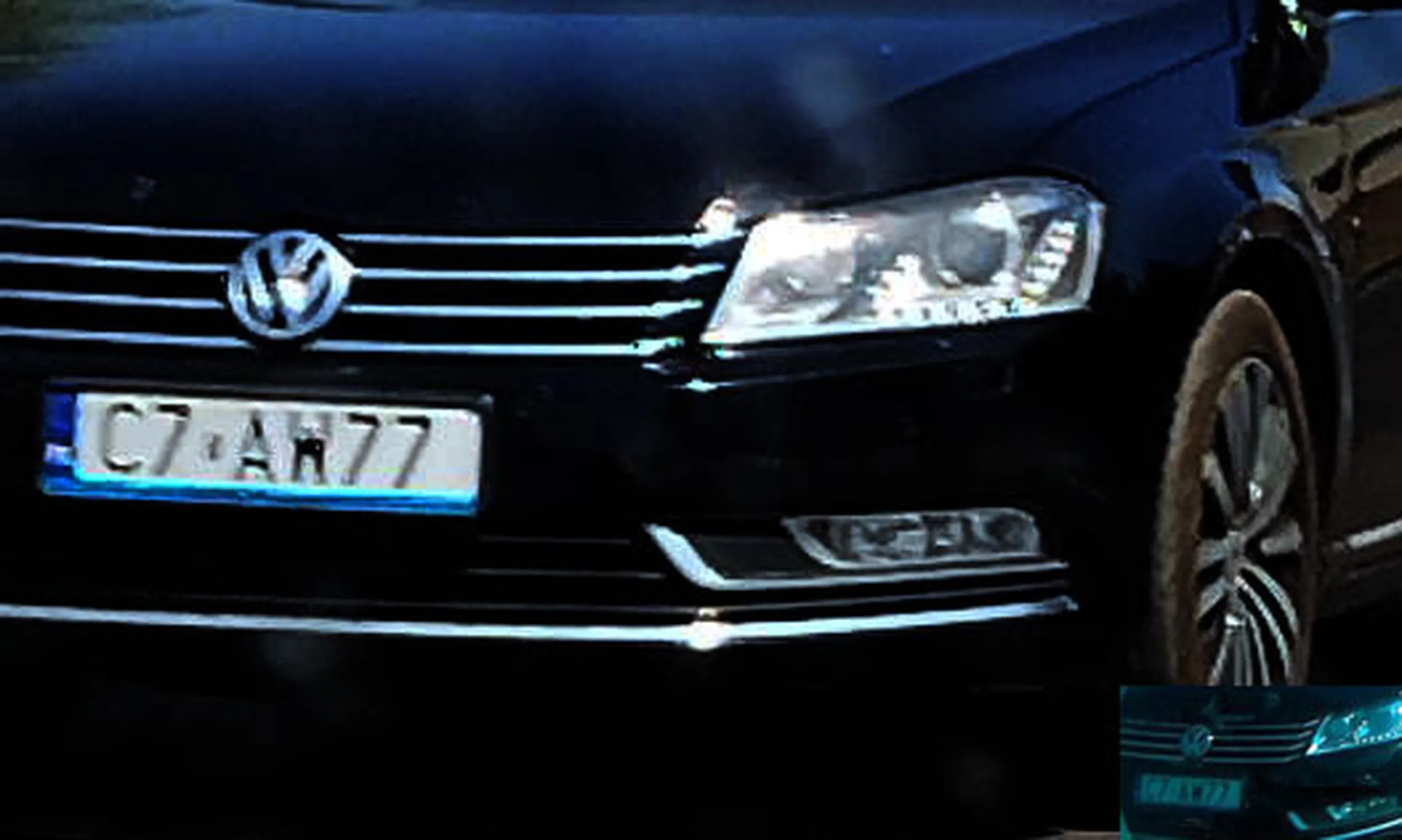 Fajny numer, blacha C7 AW77