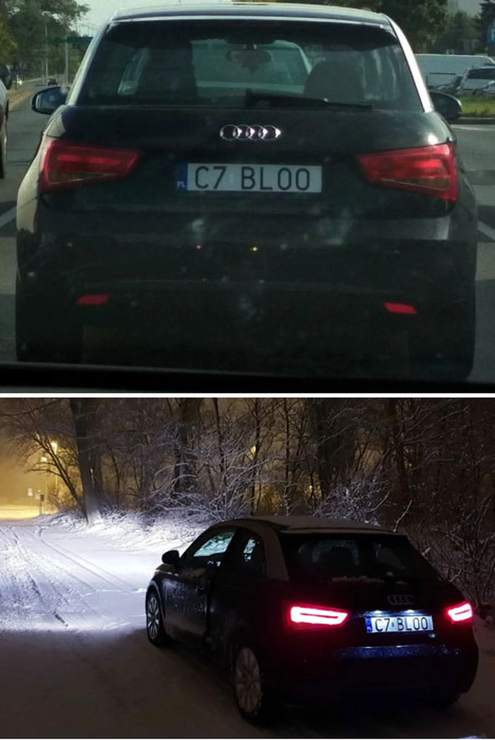 Fajny numer, blacha C7 BLOO