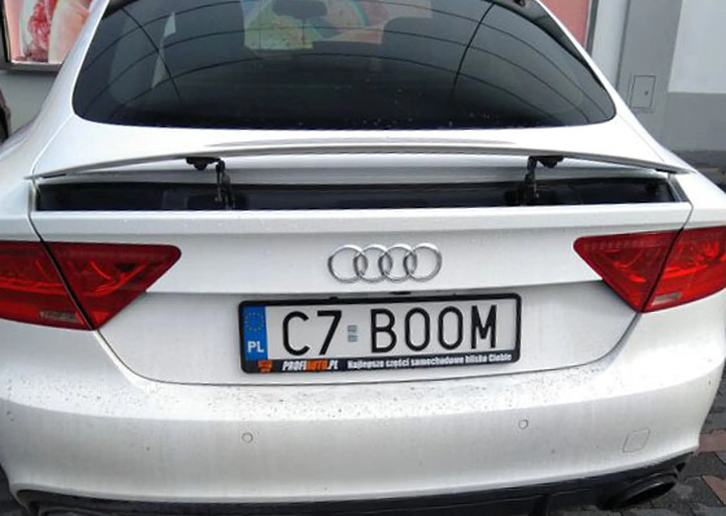 Fajny numer, blacha C7 BOOM