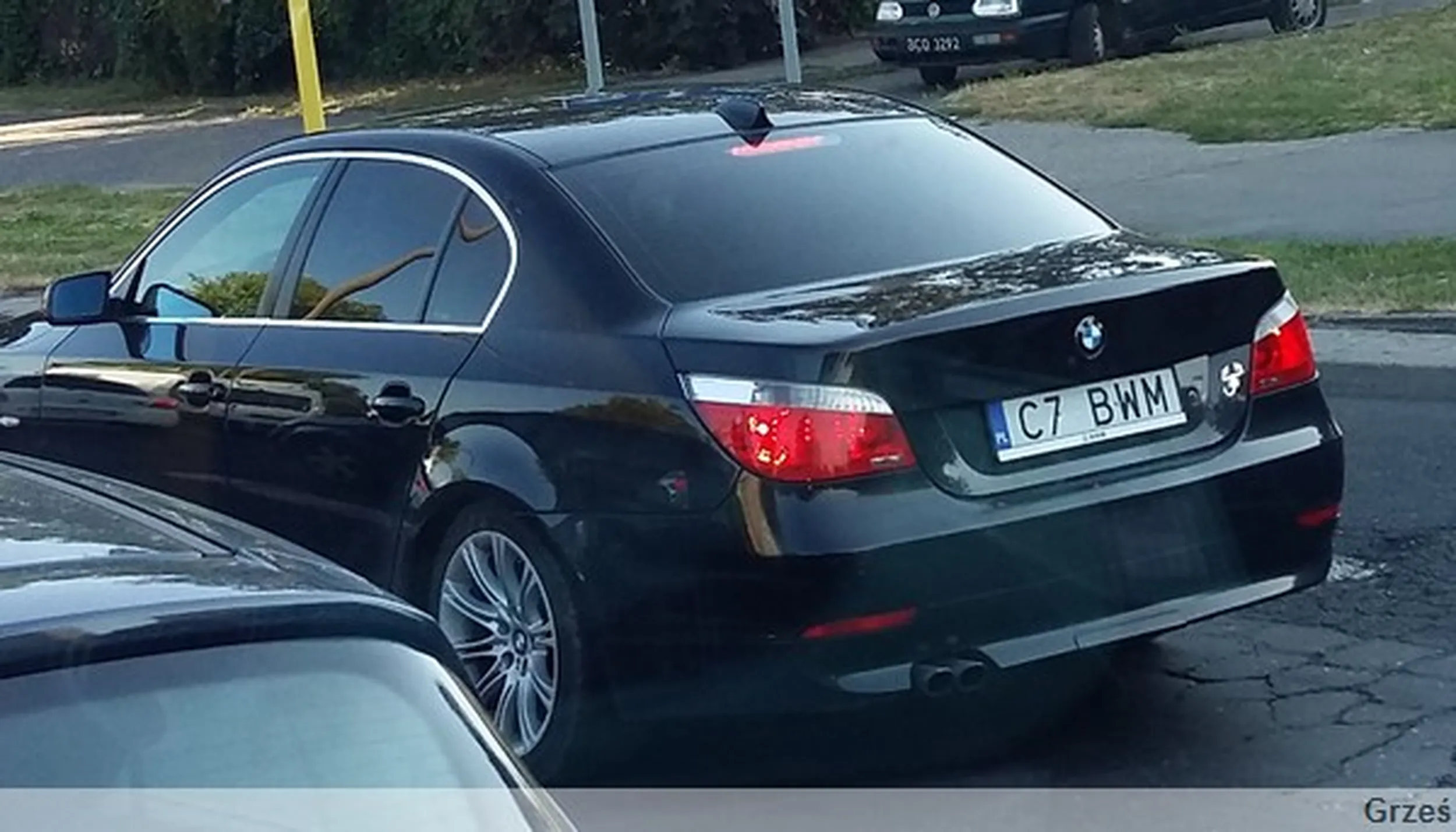 Fajny numer, blacha C7 BWM