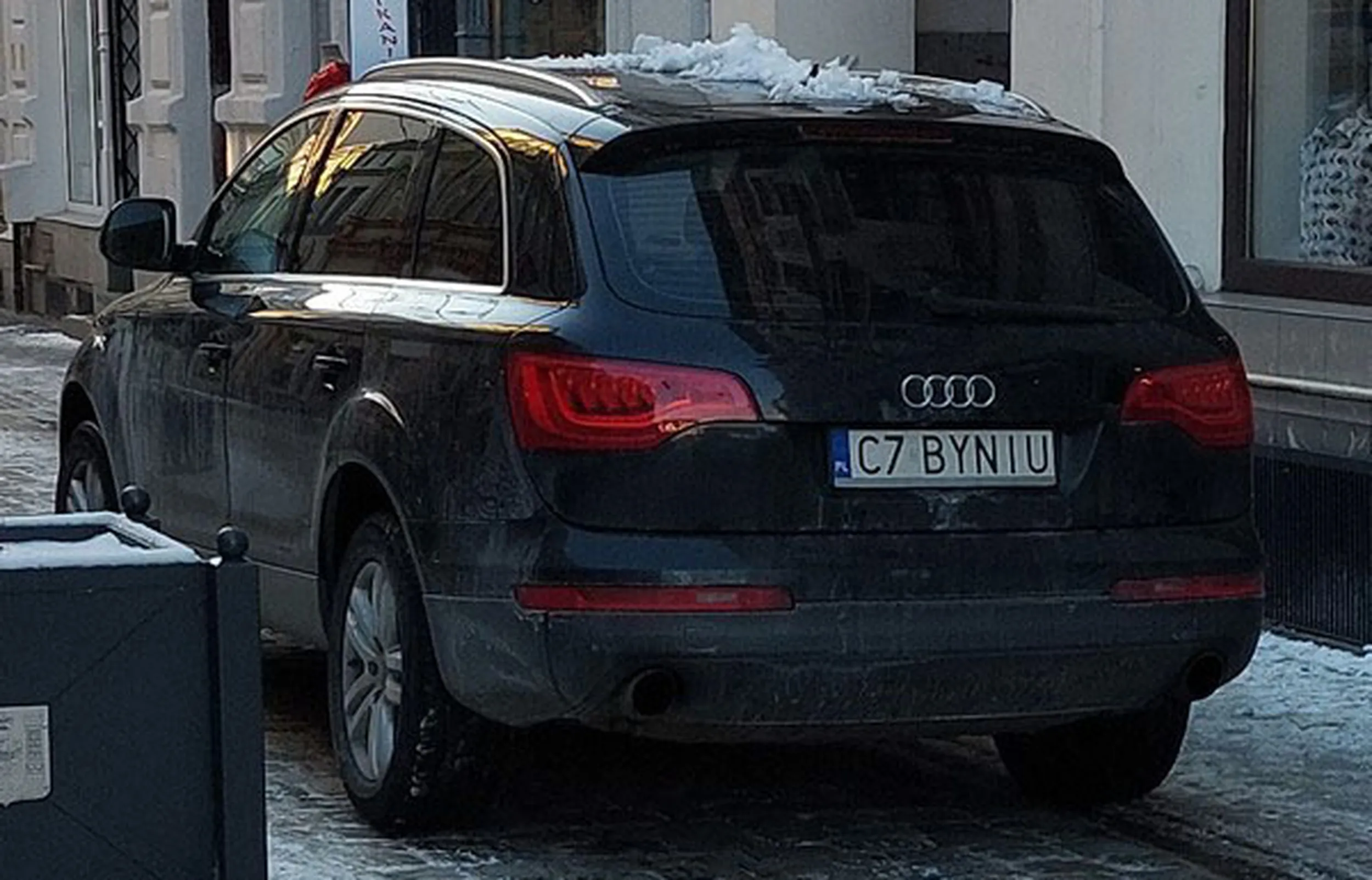 Fajny numer, blacha C7 BYNIU