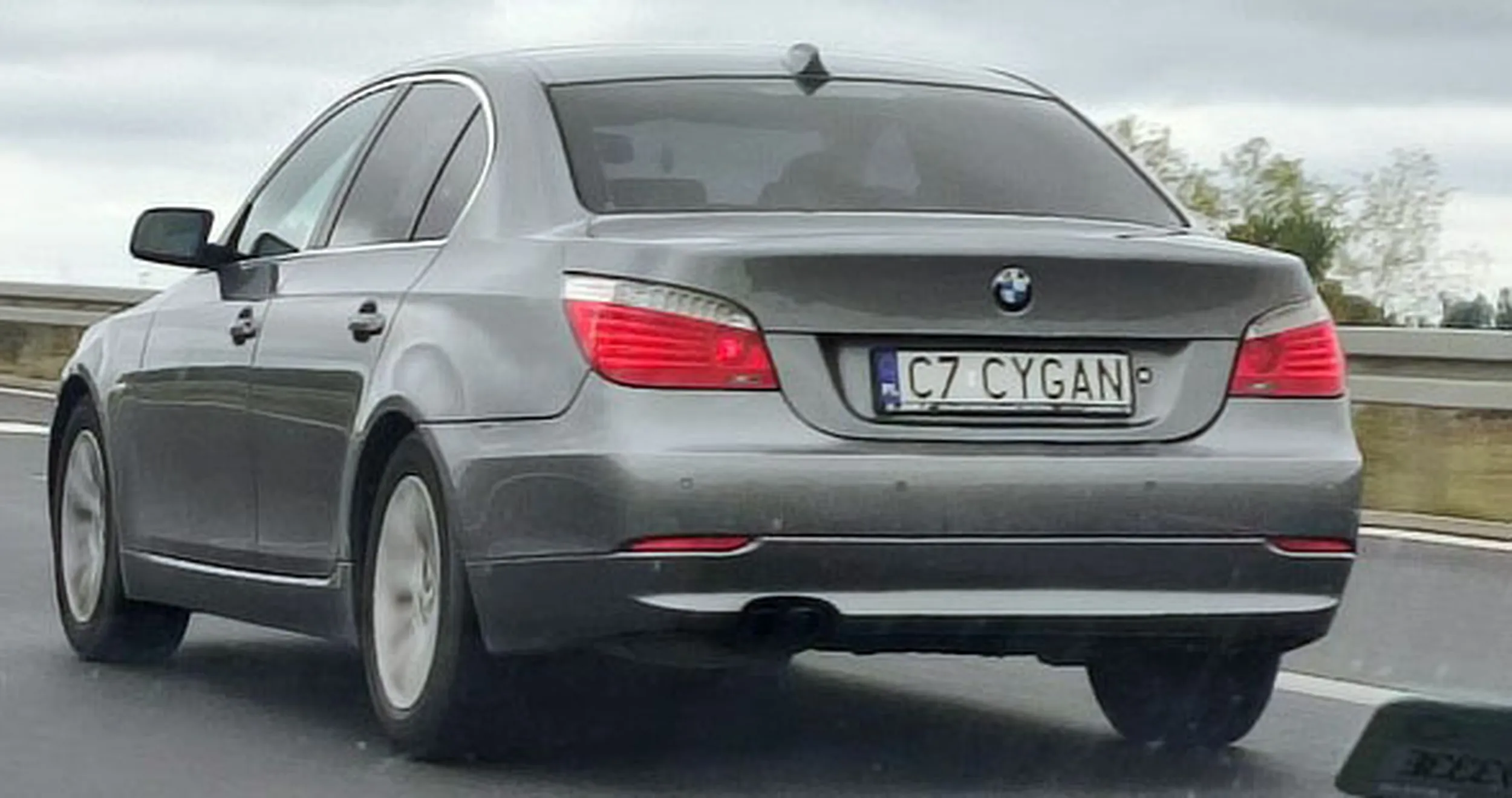 Fajny numer, blacha C7 CYGAN