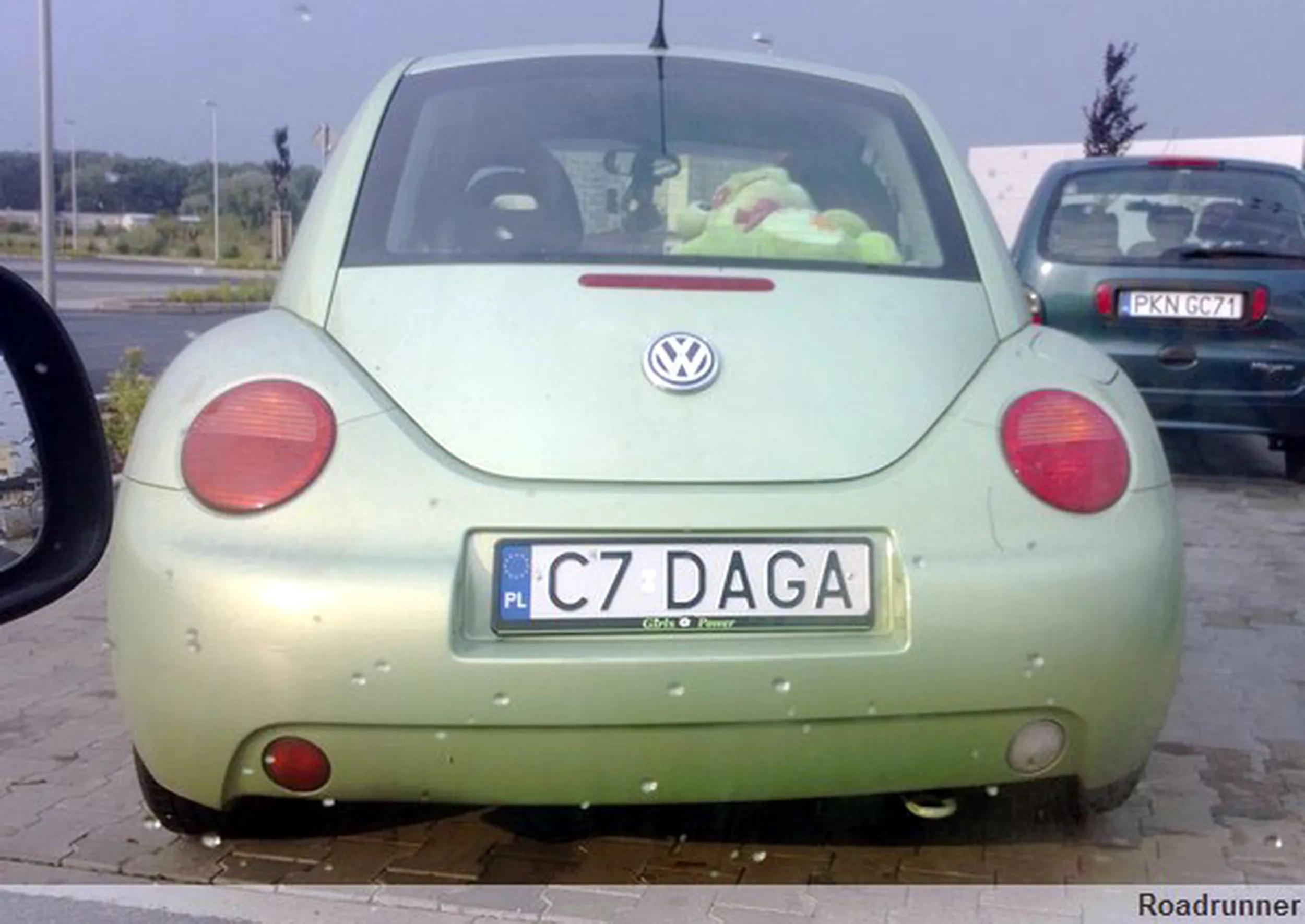 Fajny numer, blacha C7 DAGA