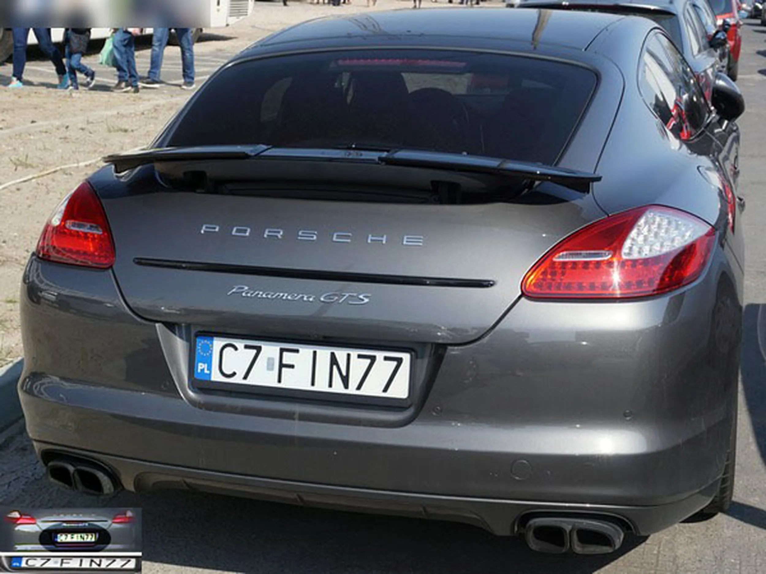 Fajny numer, blacha C7 FIN77