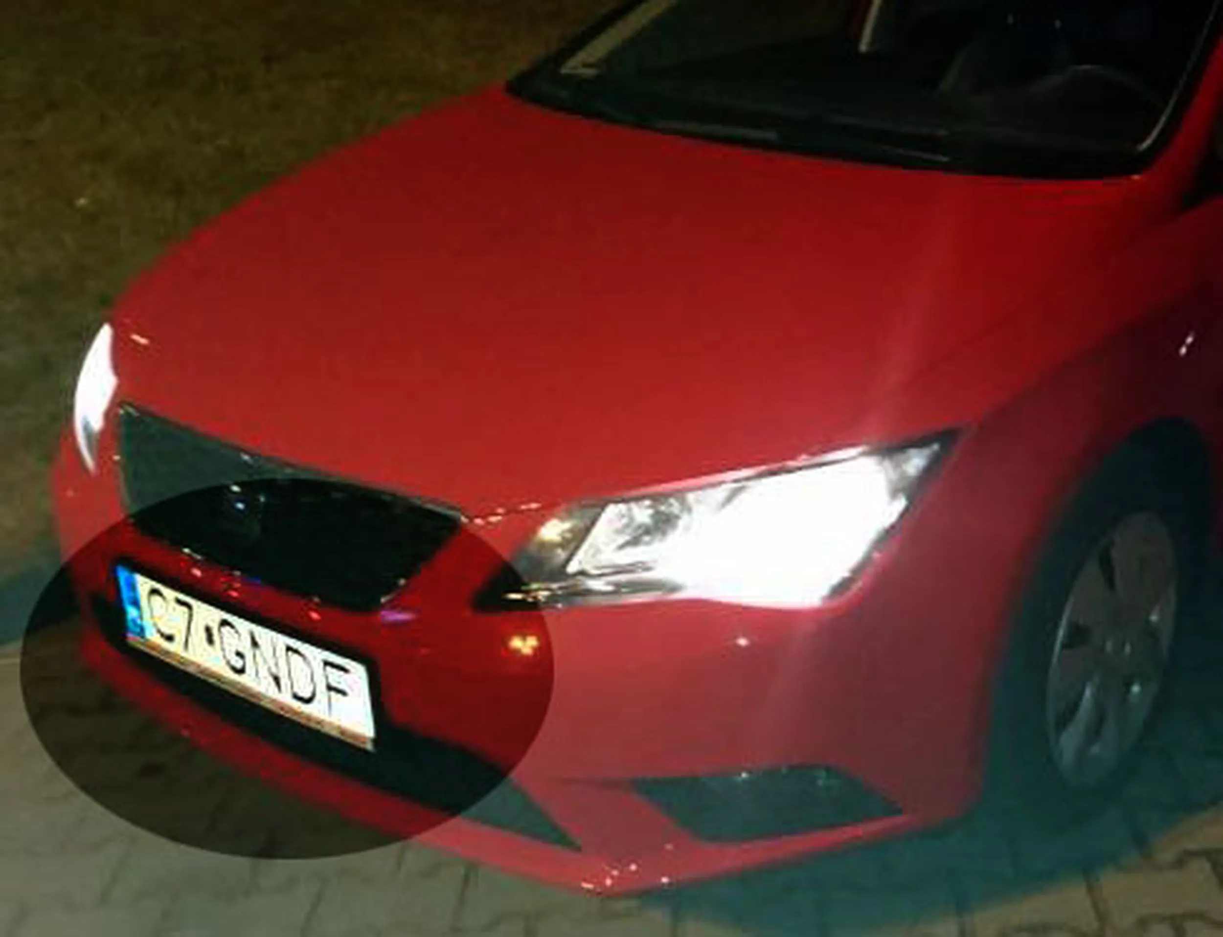 Fajny numer, blacha C7 GNDF