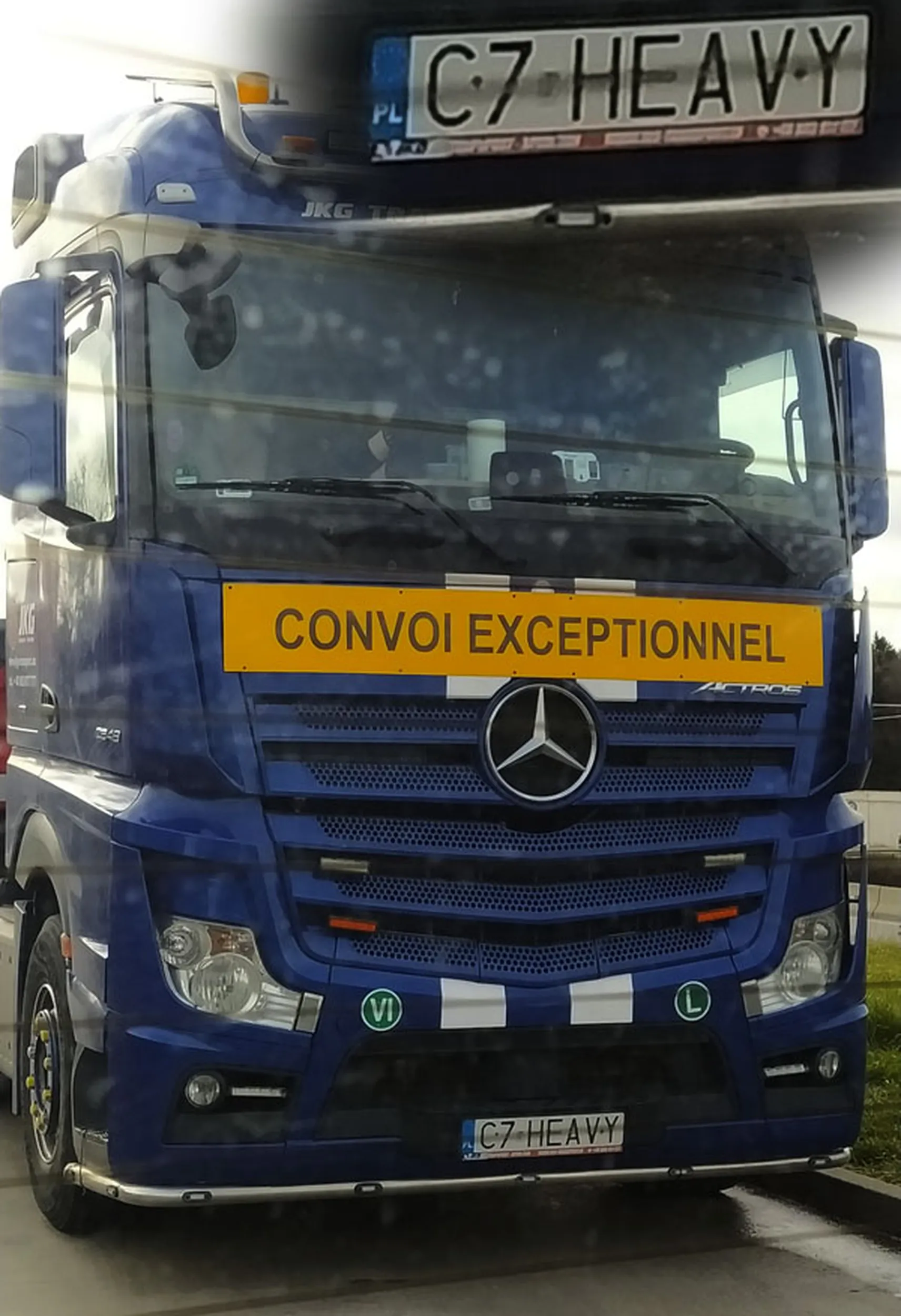 Fajny numer, blacha C7 HEAVY