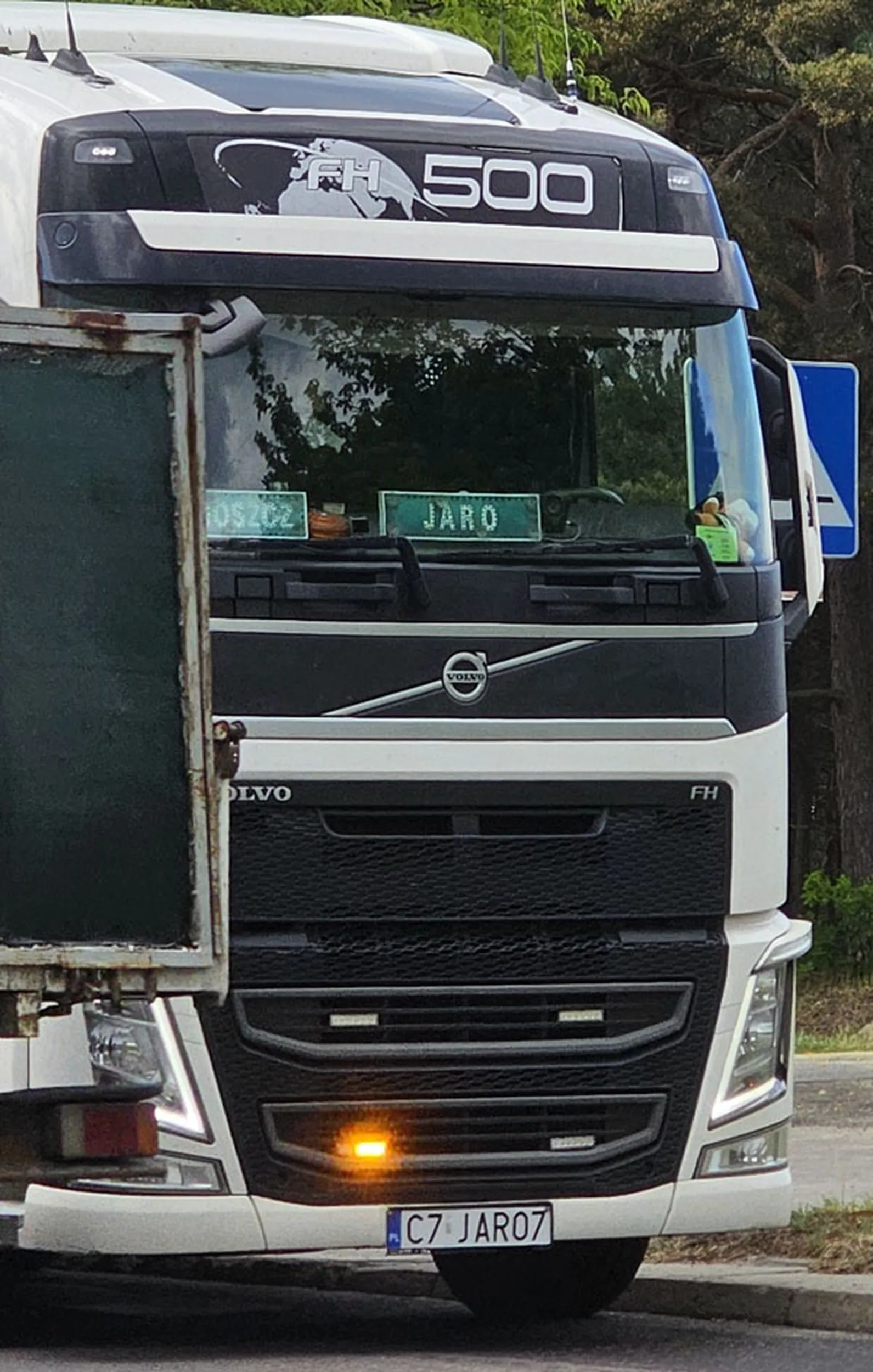 Fajny numer, blacha C7 JARO7