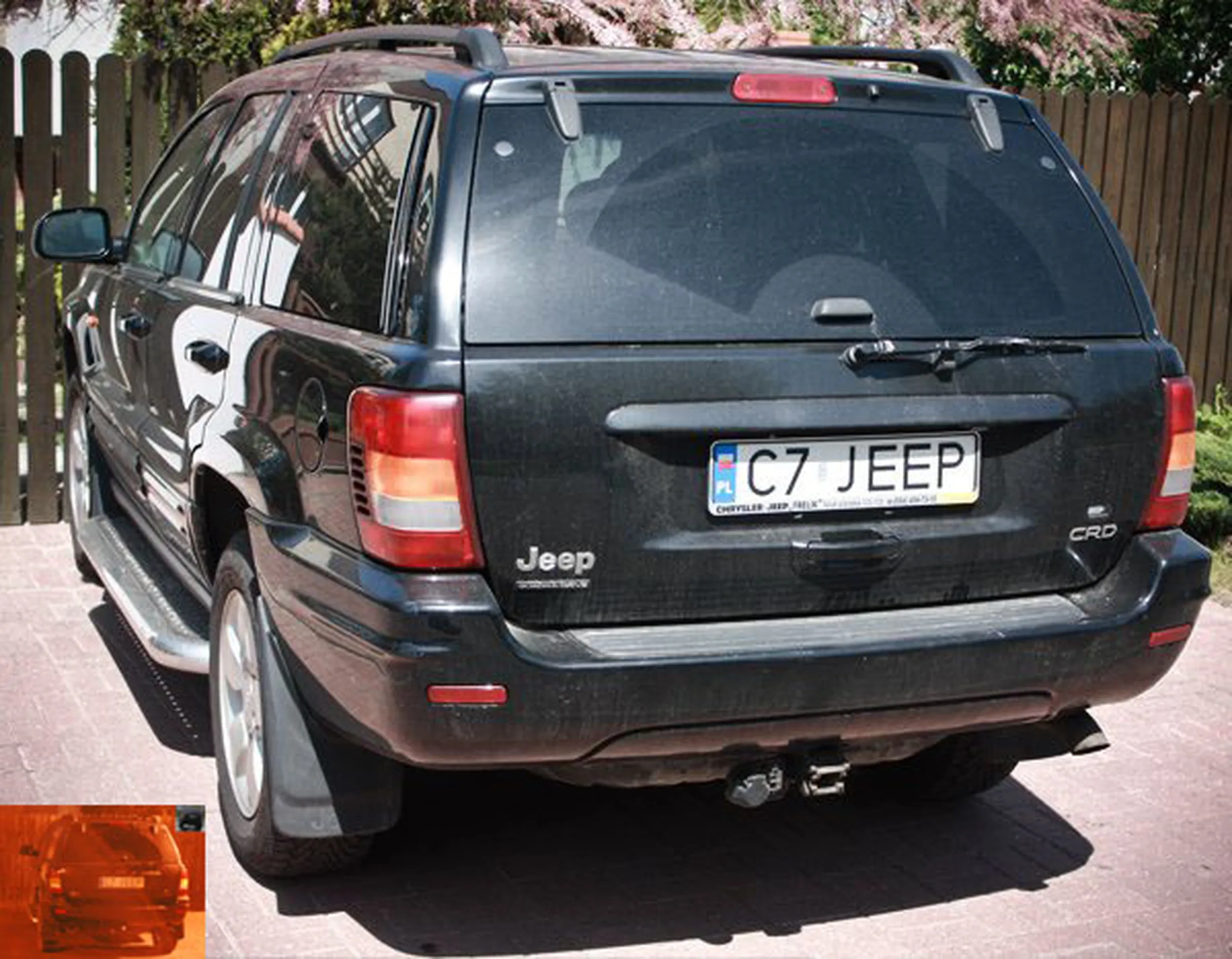 Fajny numer, blacha C7 JEEP