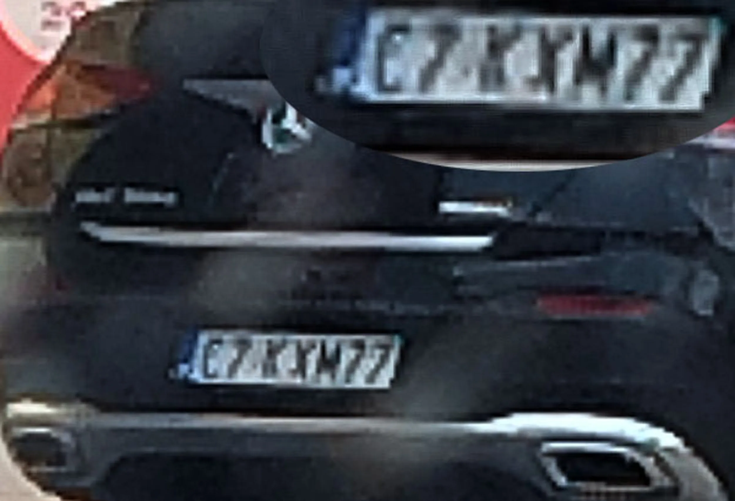 Fajny numer, blacha C7 KXM77