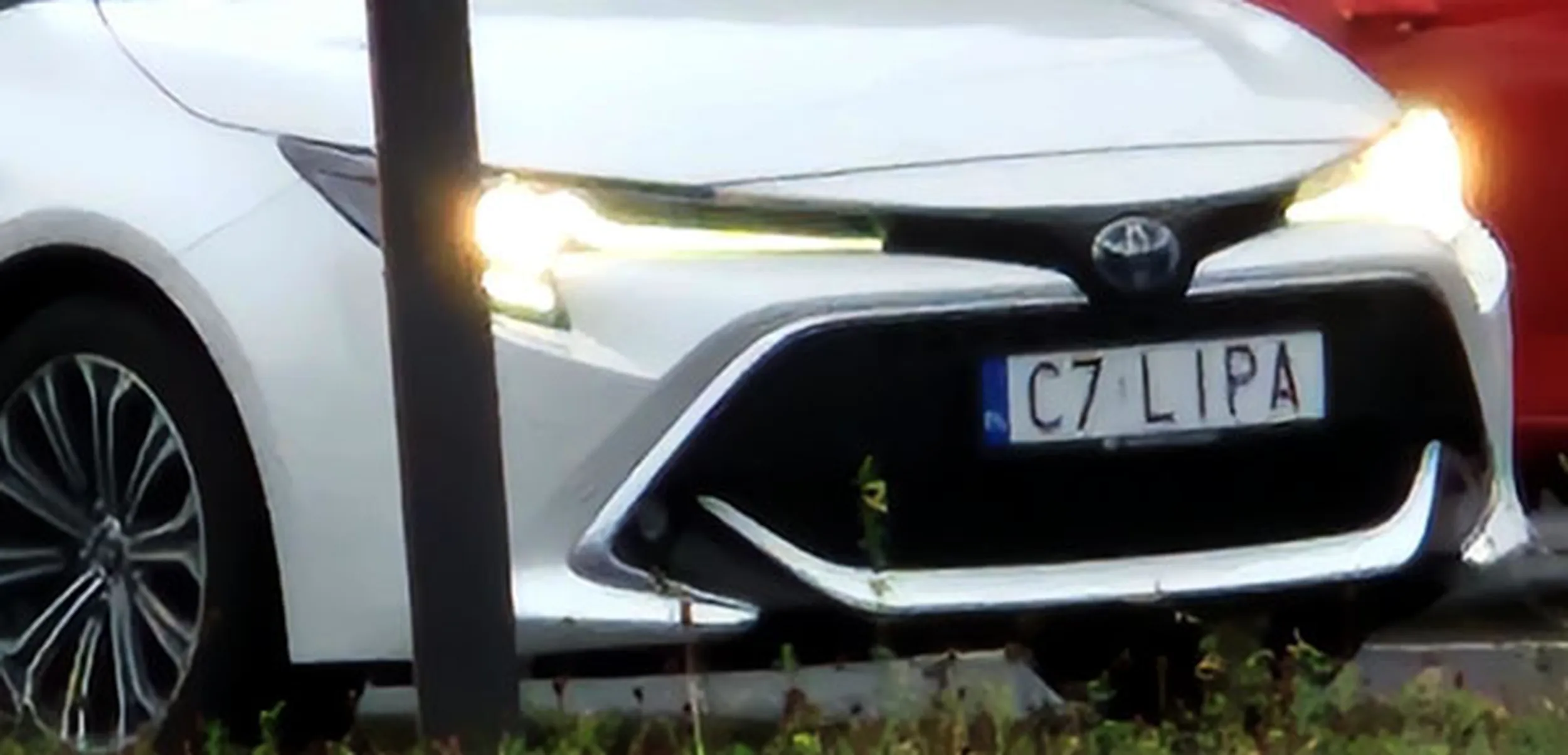 Fajny numer, blacha C7 LIPA