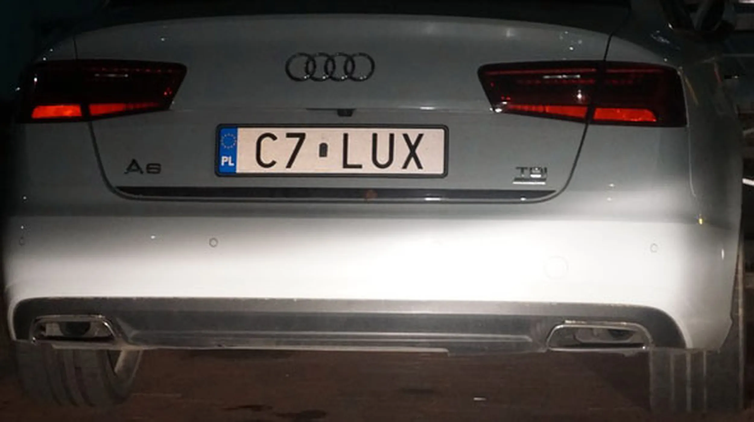 Fajny numer, blacha C7 LUX