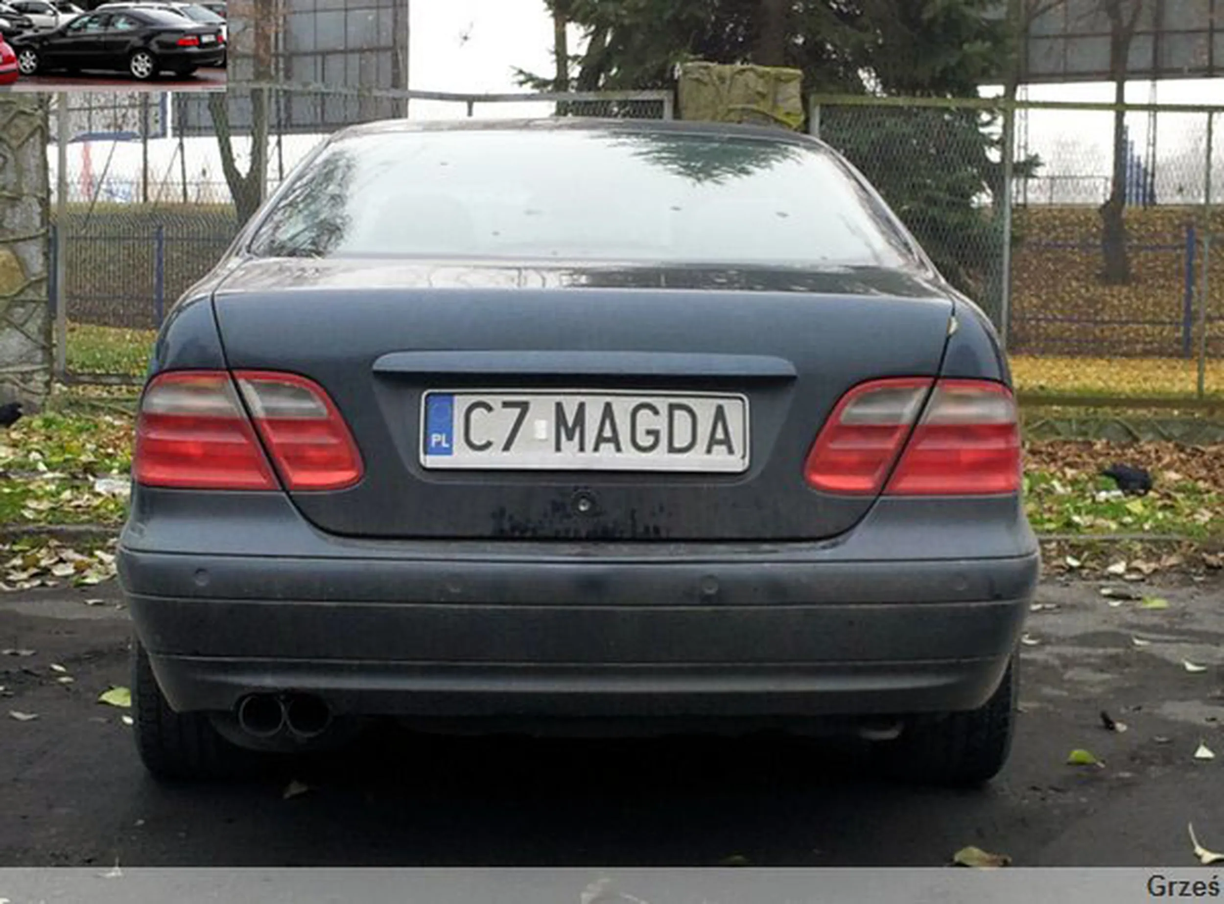 Fajny numer, blacha C7 MAGDA