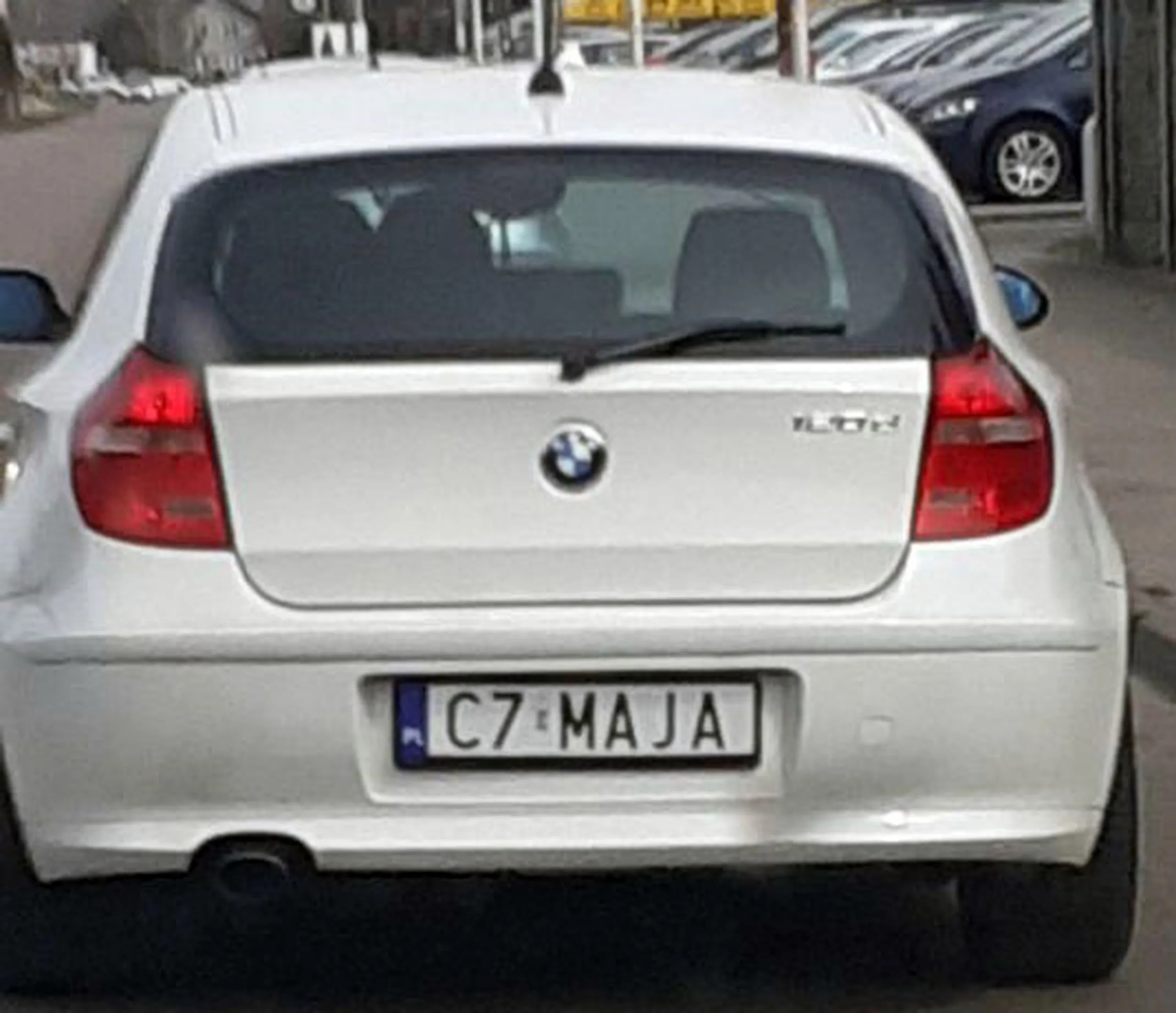 Fajny numer, blacha C7 MAJA