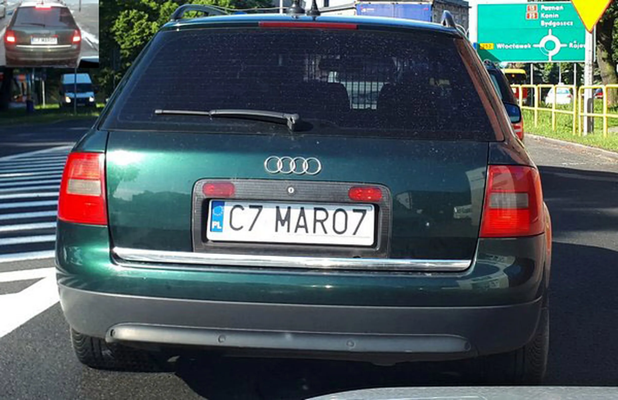 Fajny numer, blacha C7 MARO7