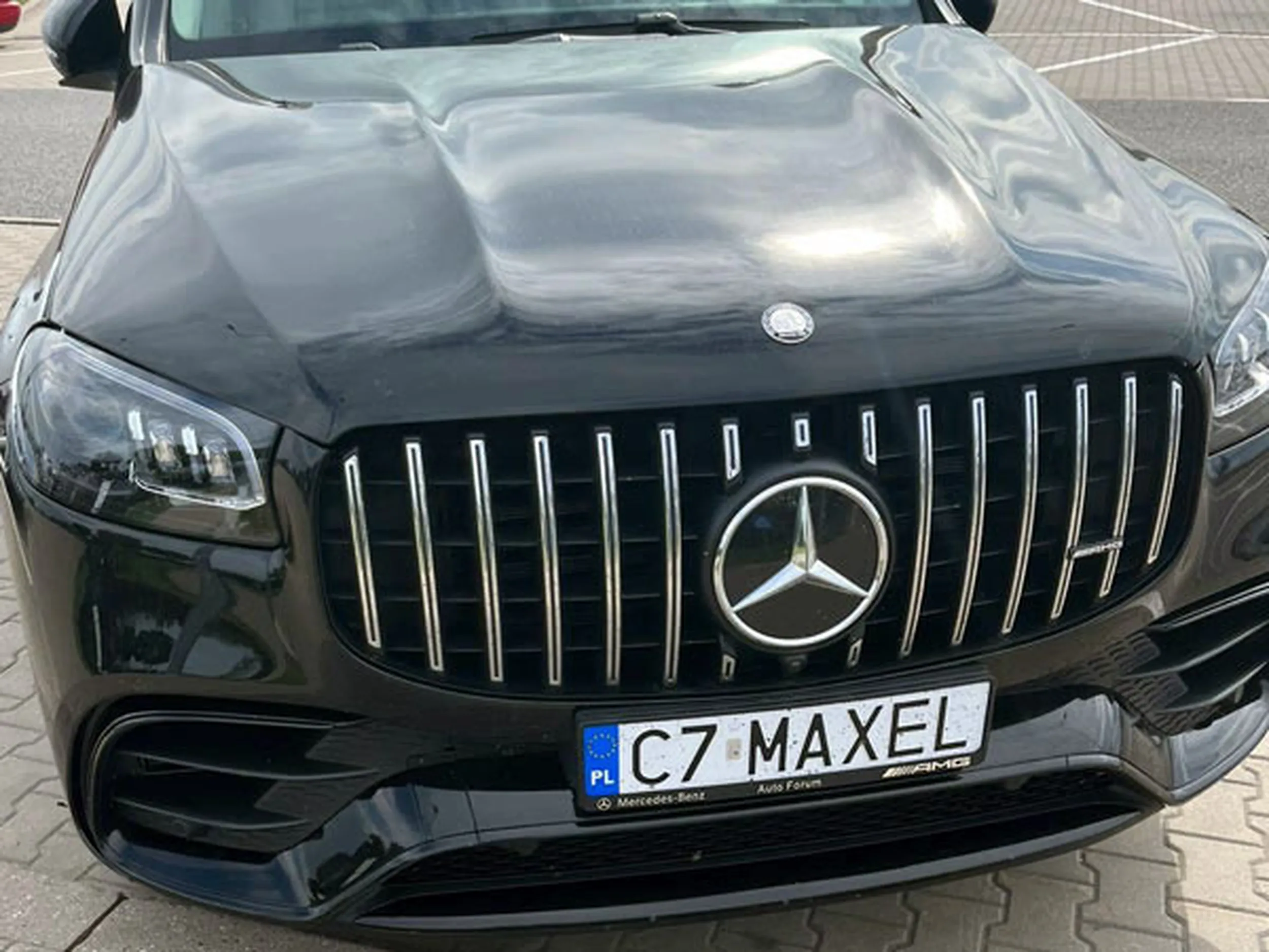 Fajny numer, blacha C7 MAXEL