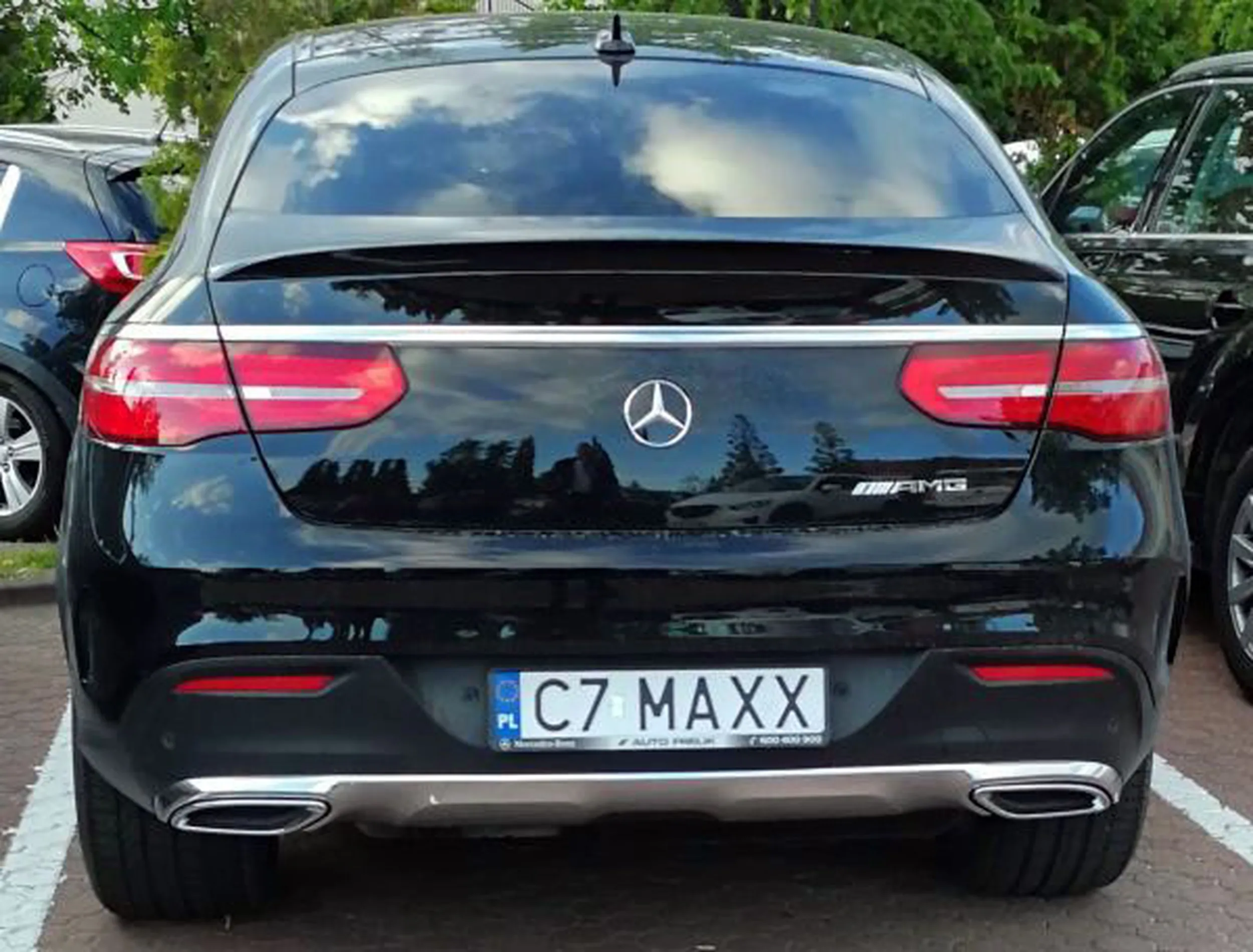 Fajny numer, blacha C7 MAXX