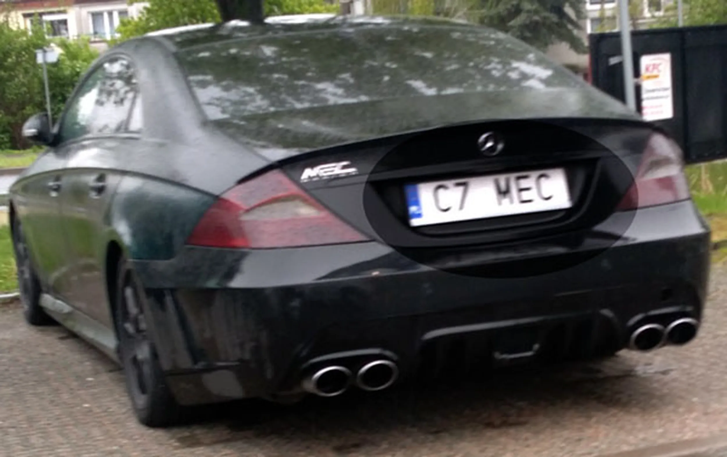 Fajny numer, blacha C7 MEC