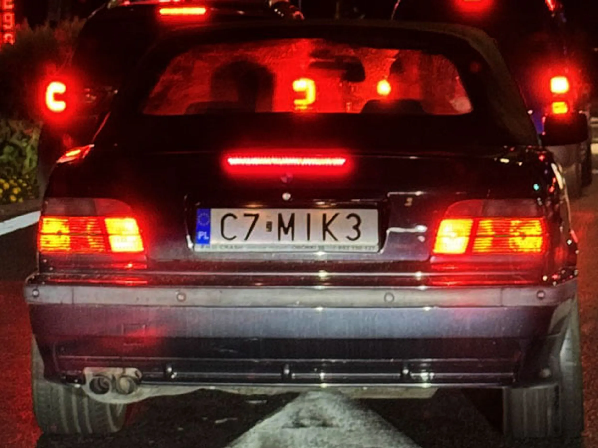 Fajny numer, blacha C7 MIK3