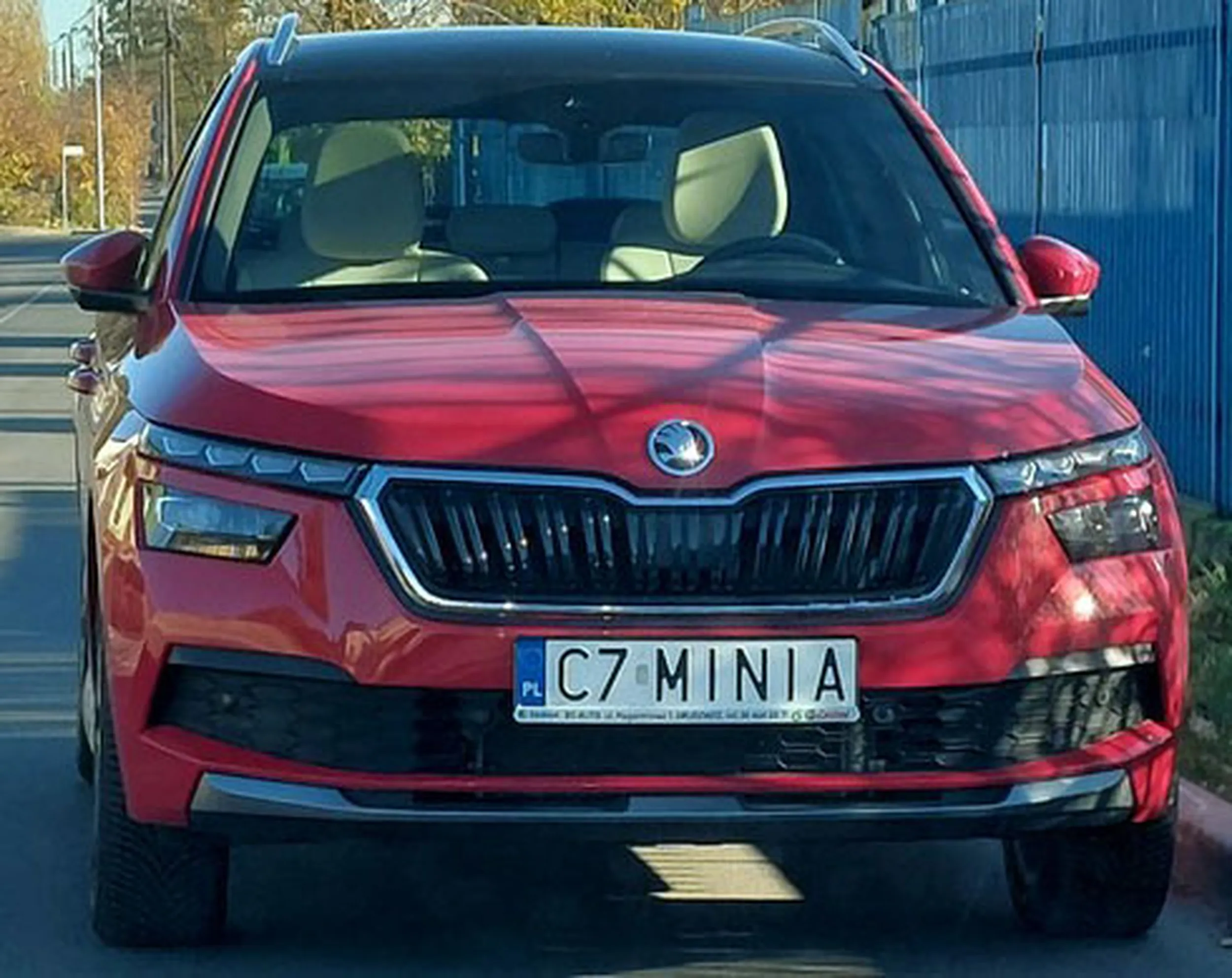 Fajny numer, blacha C7 MINIA