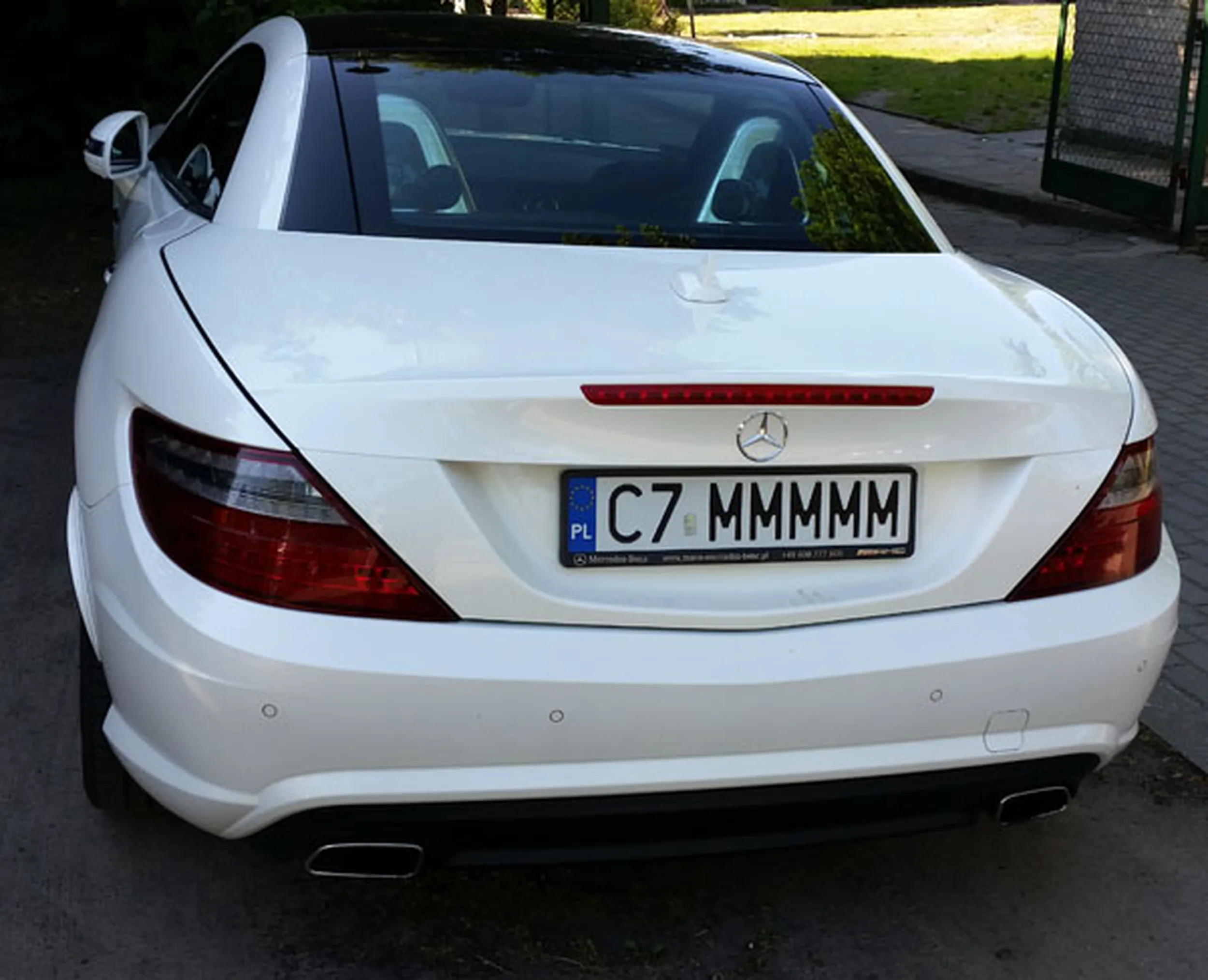 Fajny numer, blacha C7 MMMMM