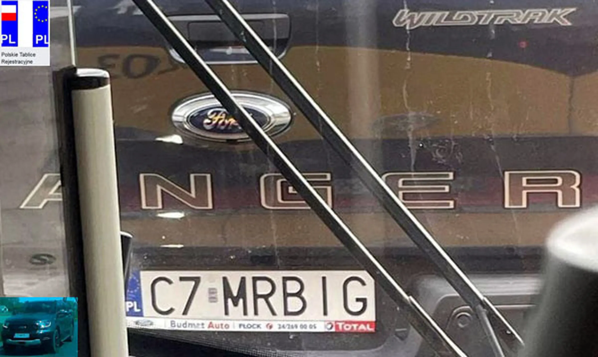 Fajny numer, blacha C7 MRBIG