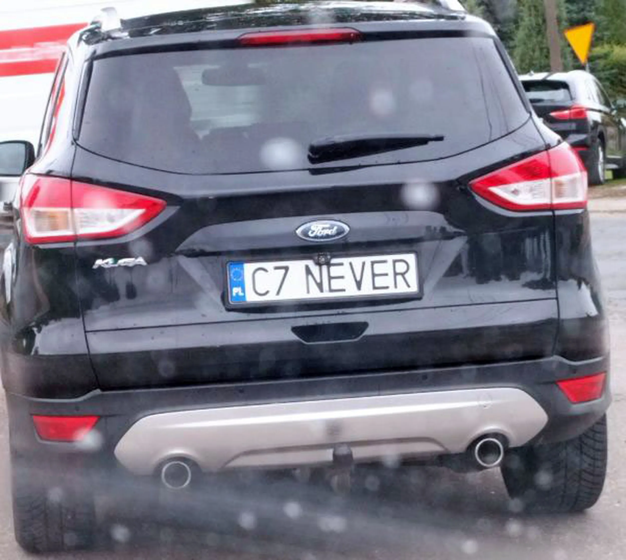 Fajny numer, blacha C7 NEVER