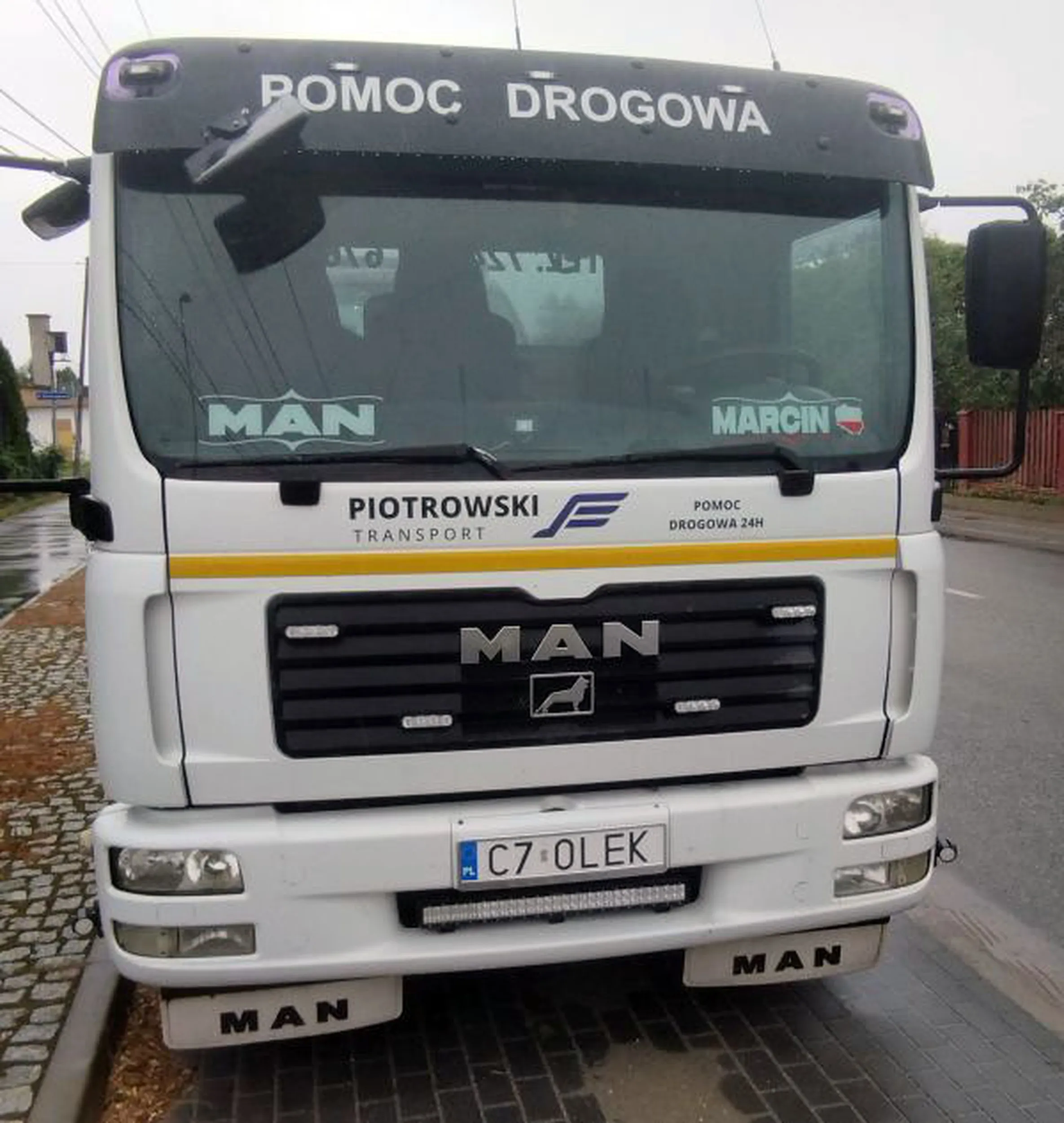 Fajny numer, blacha C7 OLEK