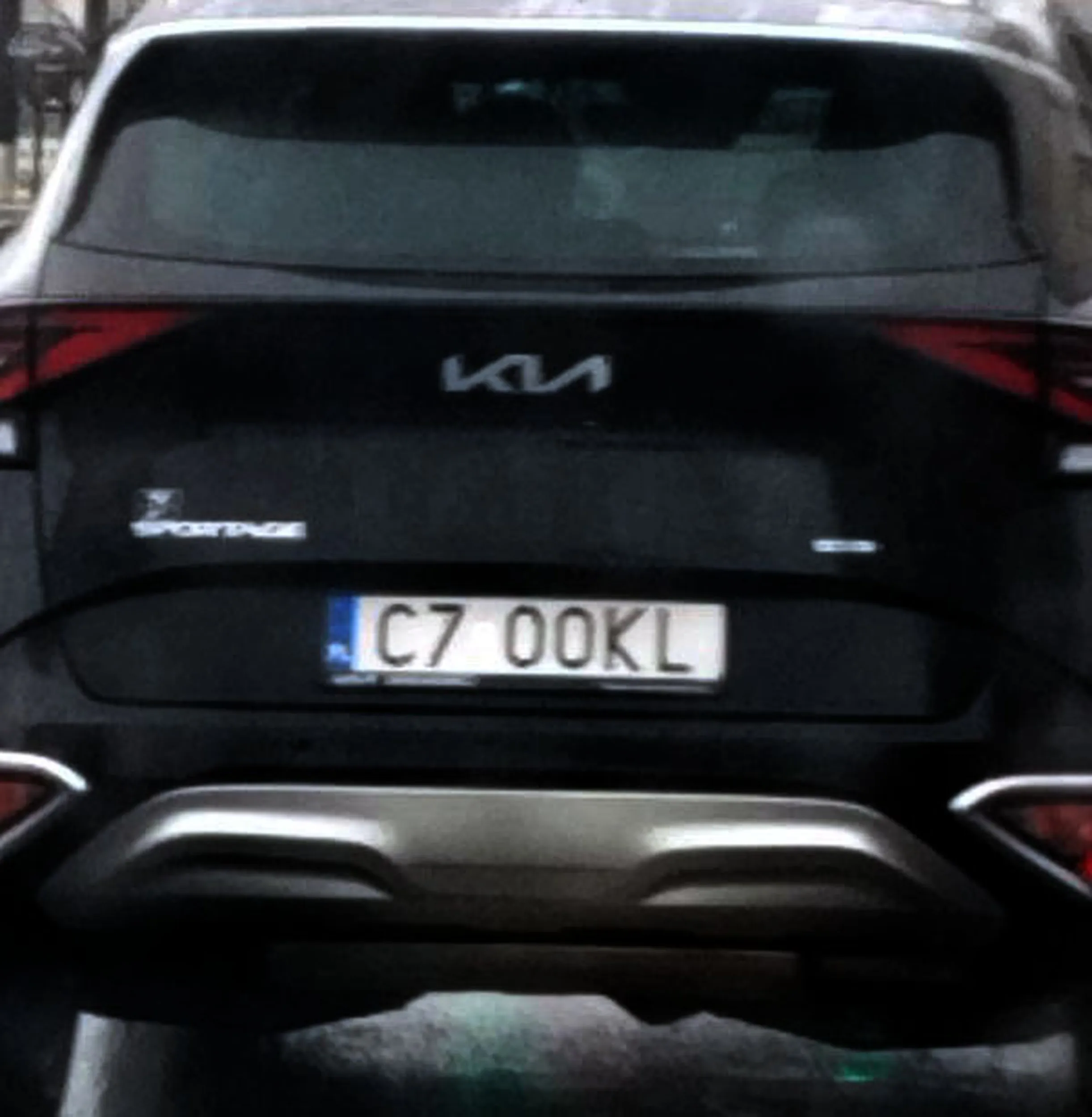 Fajny numer, blacha C7 OOKL