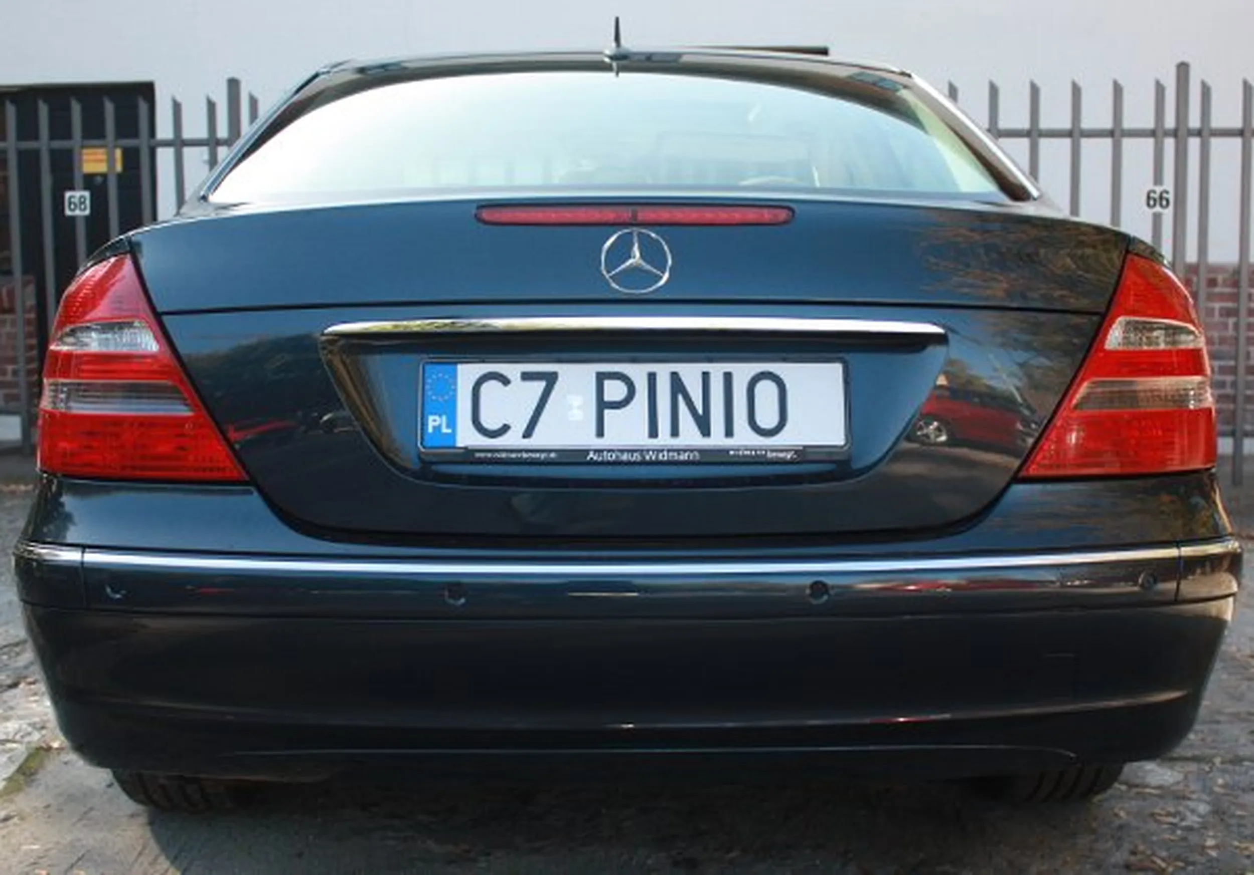 Fajny numer, blacha C7 PINIO