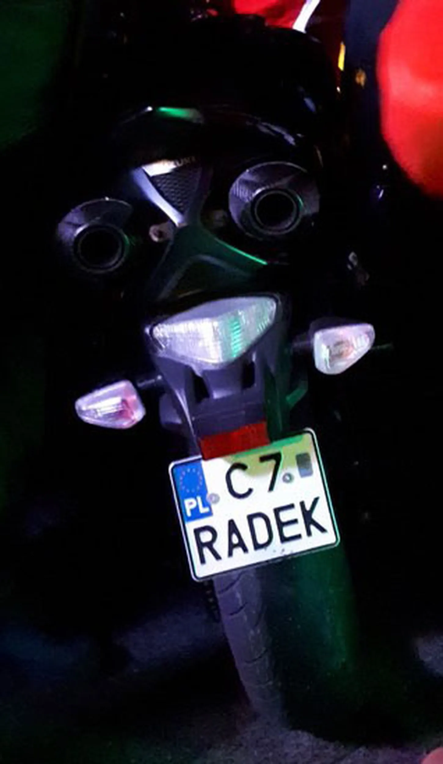 Fajny numer, blacha C7 RADEK